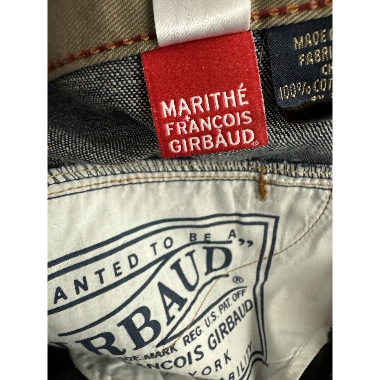 Vintage Deadstock 90s Baggy Marithe Francois Girbaud Men 33W X 30L Size US 33 - 10 Thumbnail