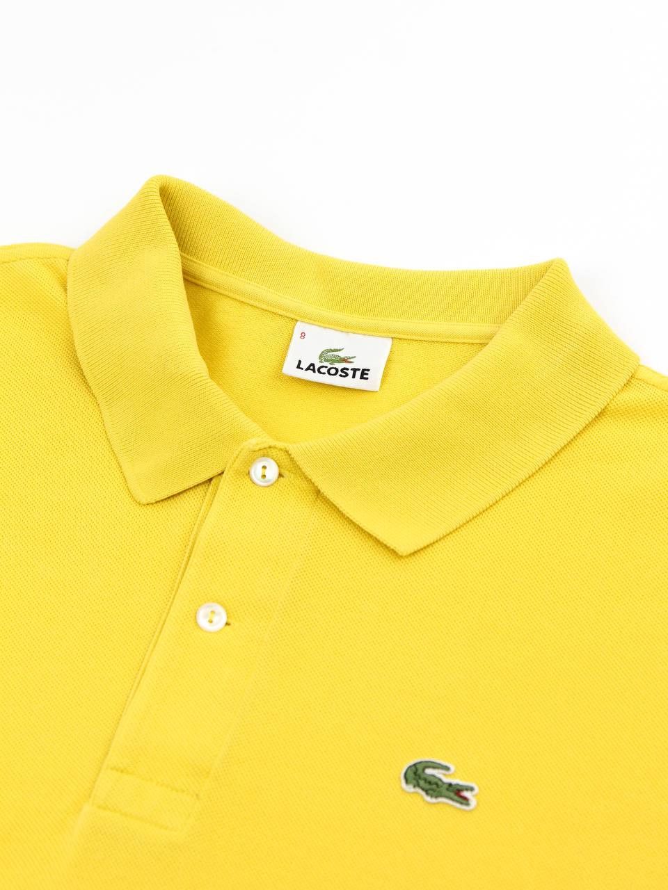 Lacoste LACOSTE Yellow polo shirt with logo Size US XXL / EU 58 / 5 - 7 Thumbnail