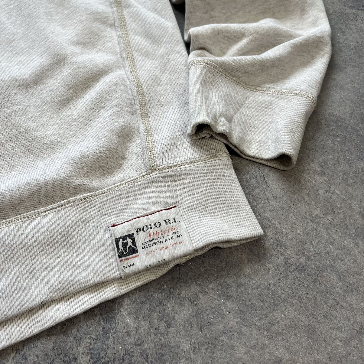 Polo Ralph Lauren VINTAGE RALPH LAUREN ATHLETIC APPAREL NEW YORK SWEATSHIRT Size US XXL / EU 58 / 5 - 5 Thumbnail