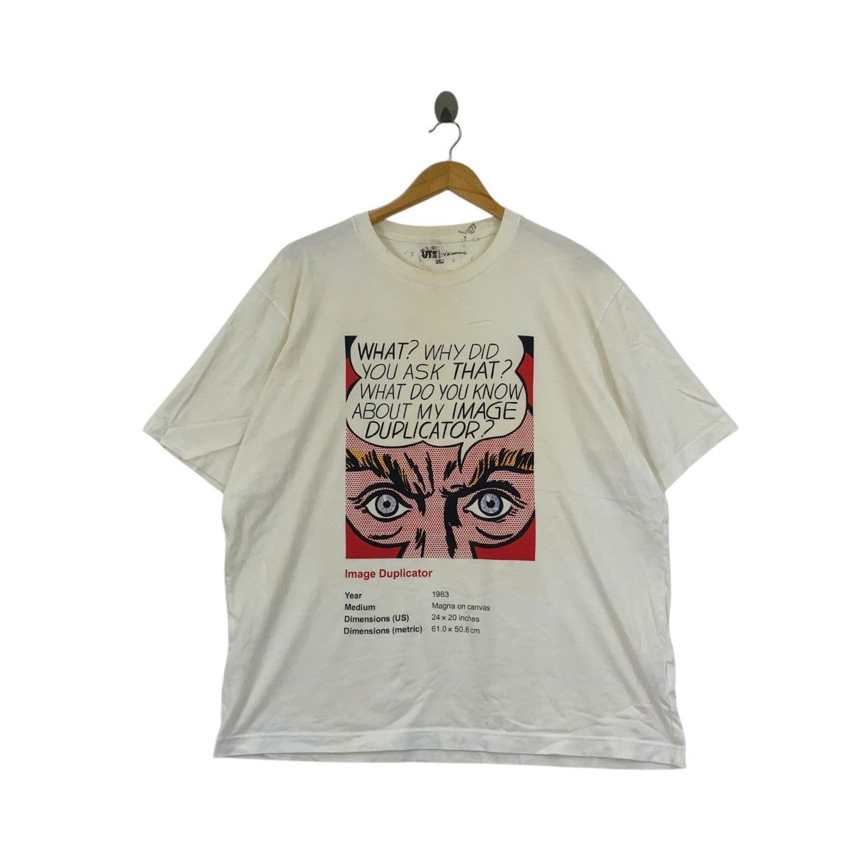 ROY LICHTENSTEIN Image Duplicator Artwork Trash Tee Shirt