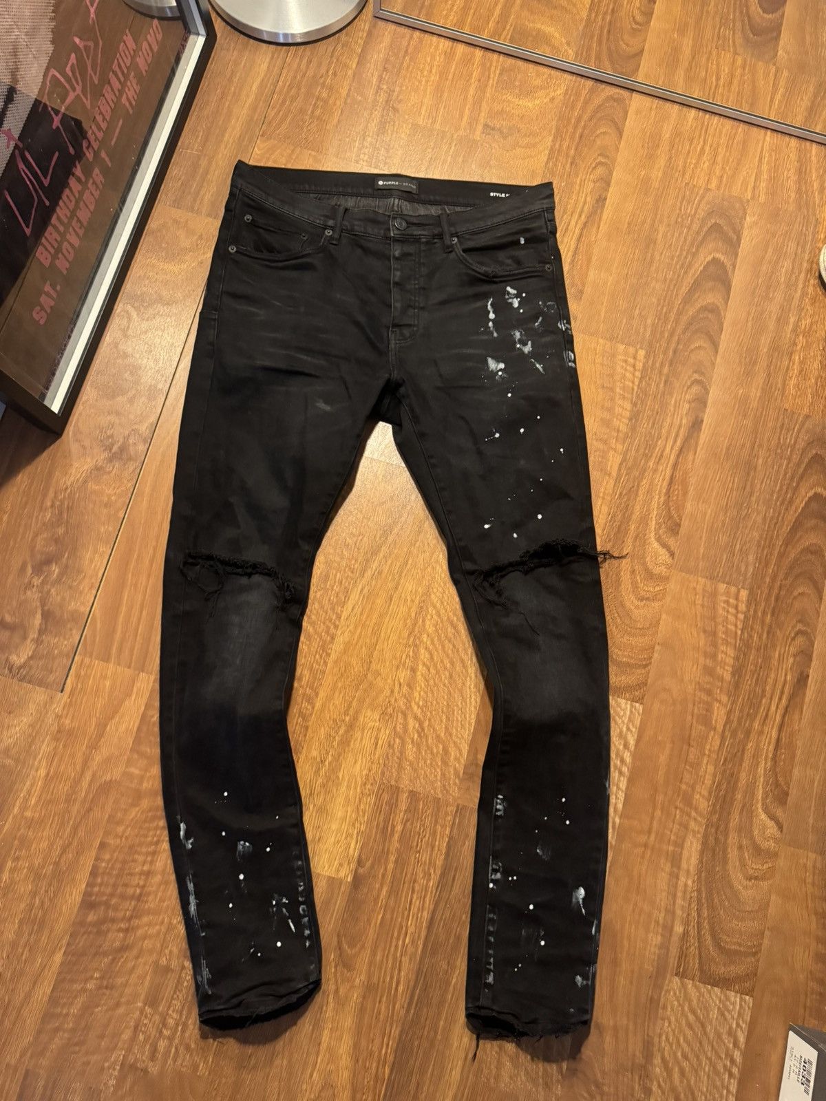 Purple Brand Purple Jeans p001 skinny 32 Size US 32 / EU 48 - 1 Thumbnail