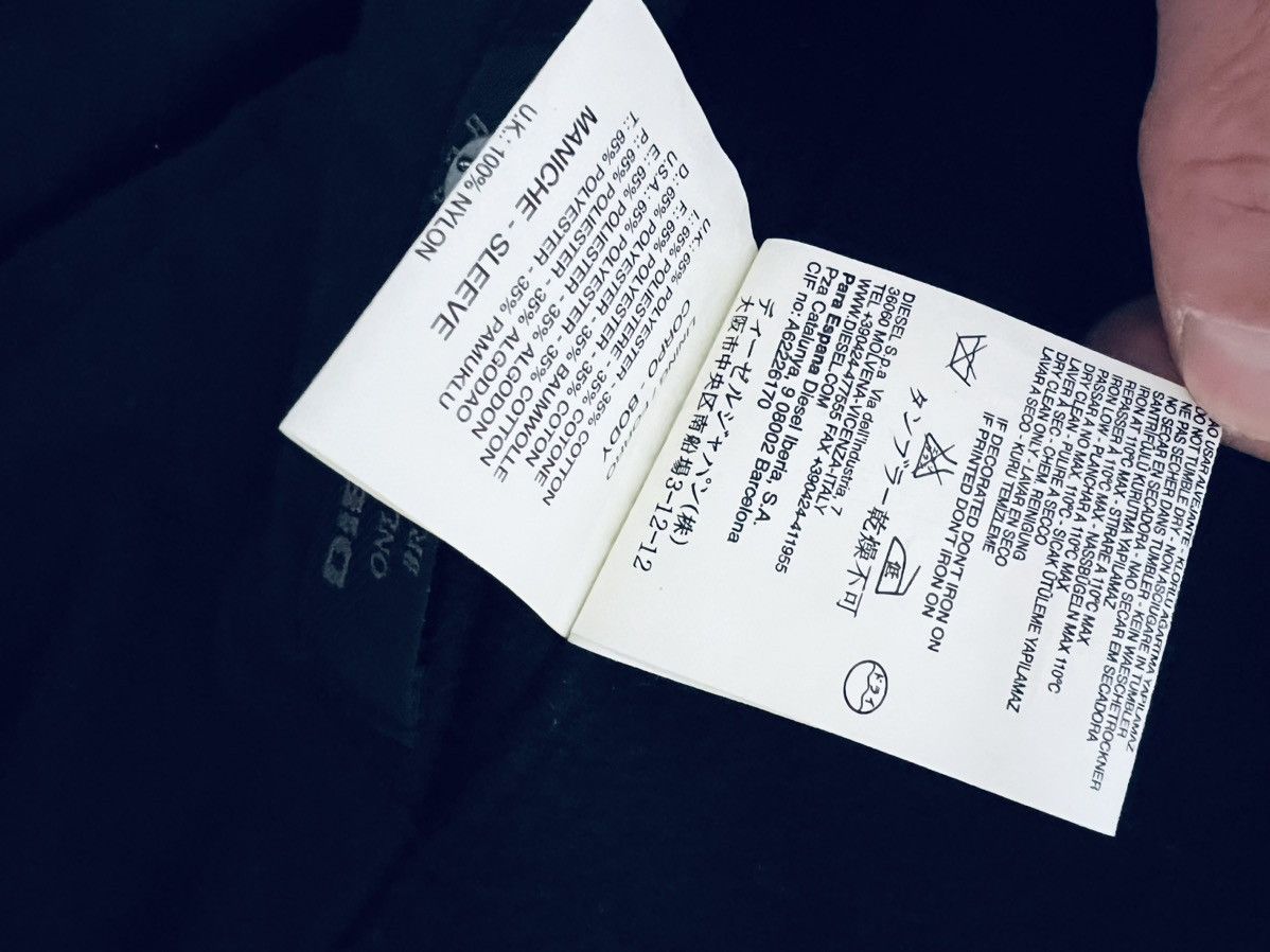 Diesel Diesel black peacoat Size US S / EU 44-46 / 1 - 8 Thumbnail
