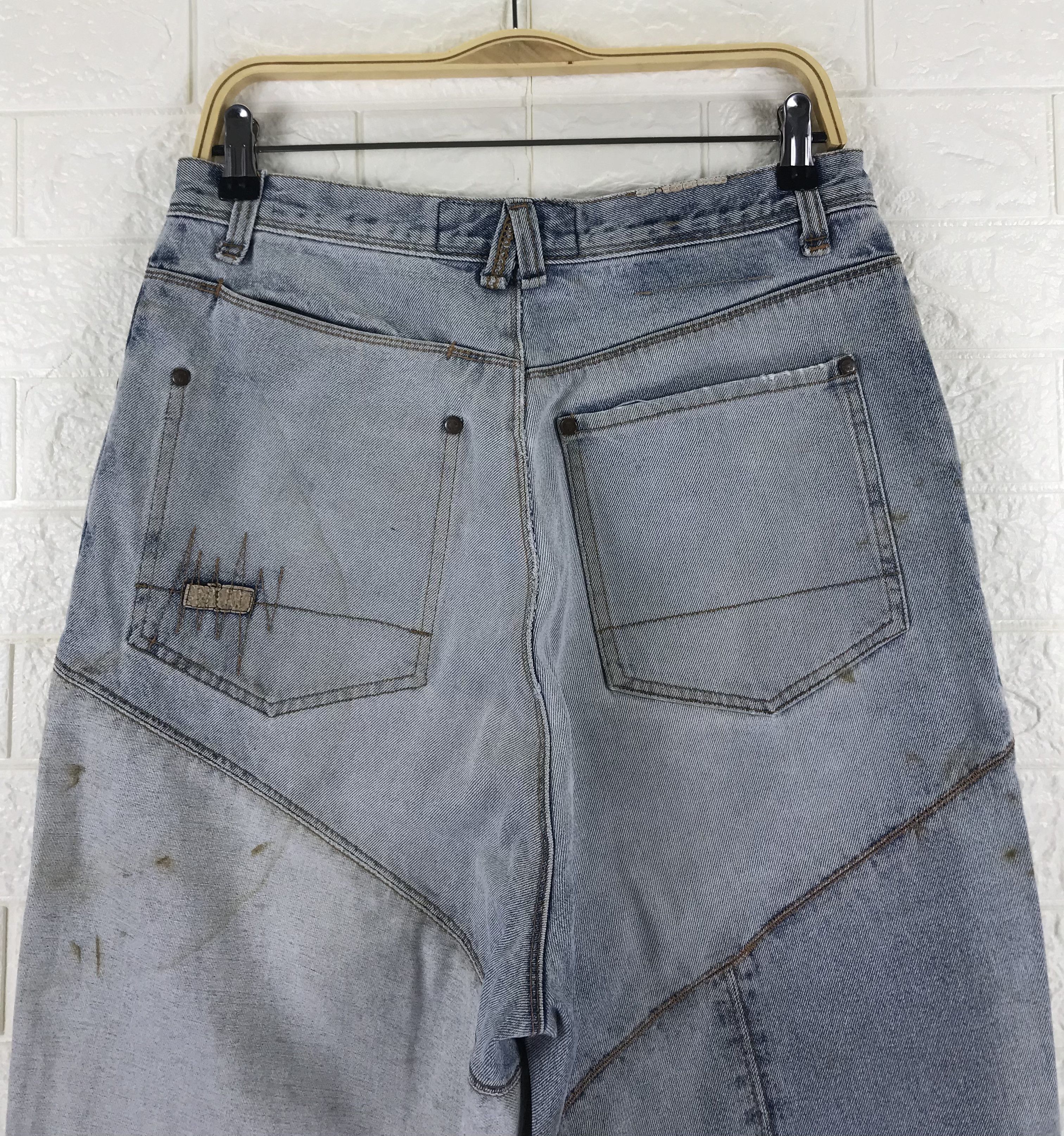 Akademiks Vintage Akademiks Hybrid Baggy Jeans Size US 31 - 6 Thumbnail