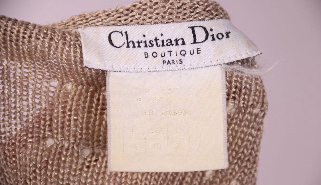 Dior Christian Dior Galliano Pattern Western Detail Sweater Size S / US 4 / IT 40 - 5 Thumbnail
