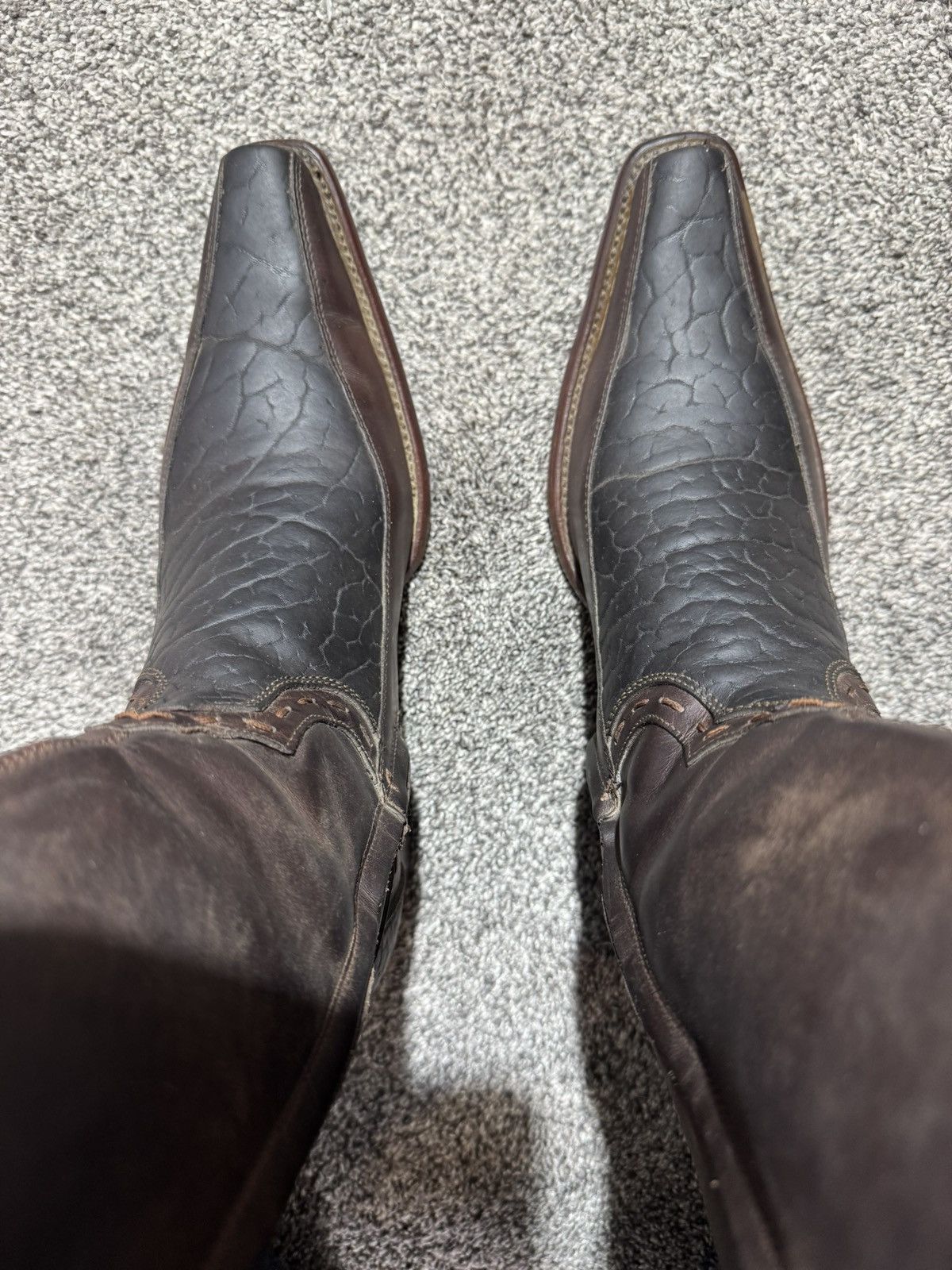 Other Rudel Cowboy Boots Handcrafted Exotic Western Boots 8.5 EE Size US 8.5 / EU 41-42 - 9 Thumbnail