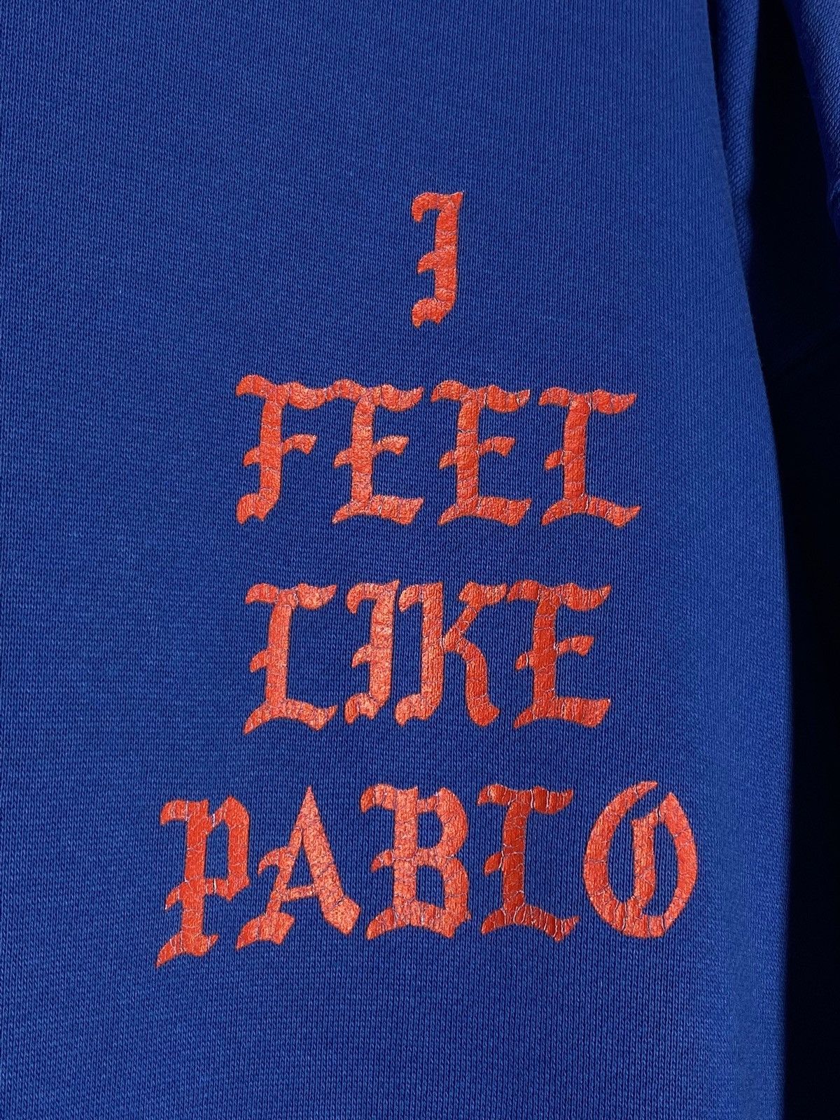 Other Kanye West “I feel like Pablo” Blue Hoodie Independent Tag Size US XL / EU 56 / 4 - 4 Thumbnail