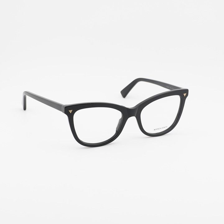 Bottega Veneta Bottega Veneta BV1226O 006 Eyeglasses Black 54mm Cat Eye Size ONE SIZE - 7 Thumbnail
