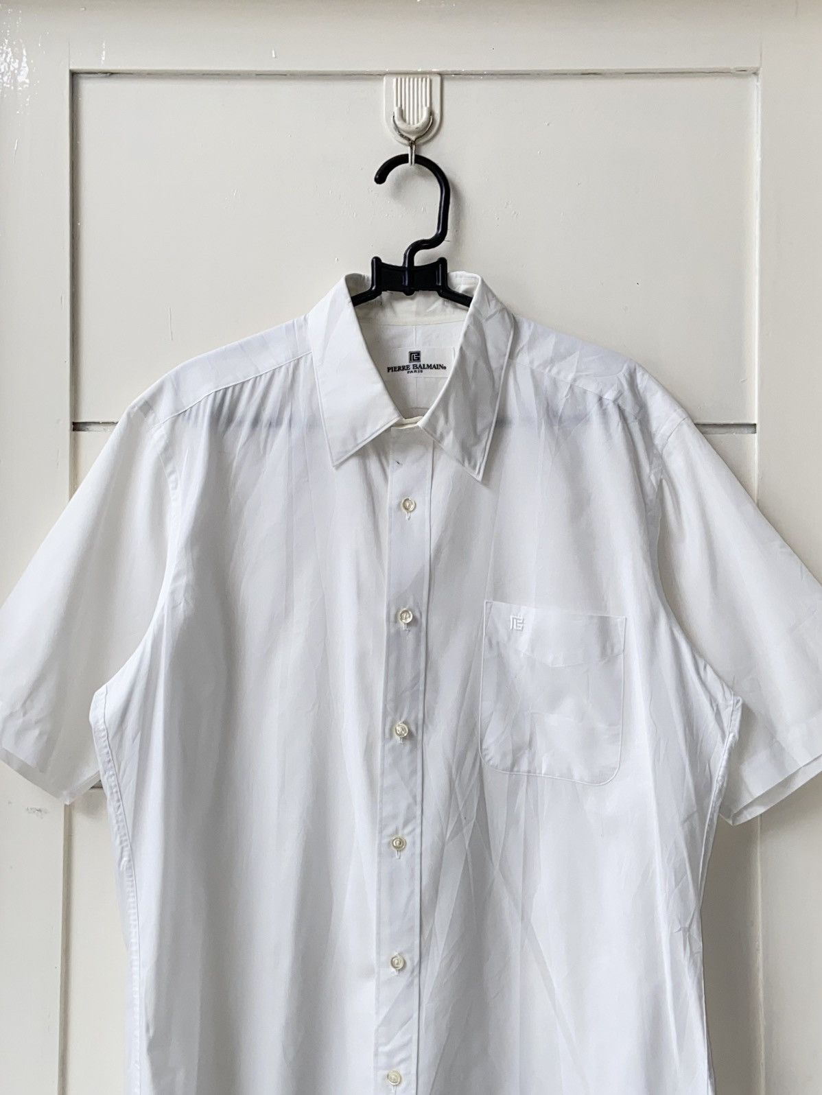 Pierre Balmain PIERRE BALMAIN White Shirt Size US M / EU 48-50 / 2 - 10 Thumbnail