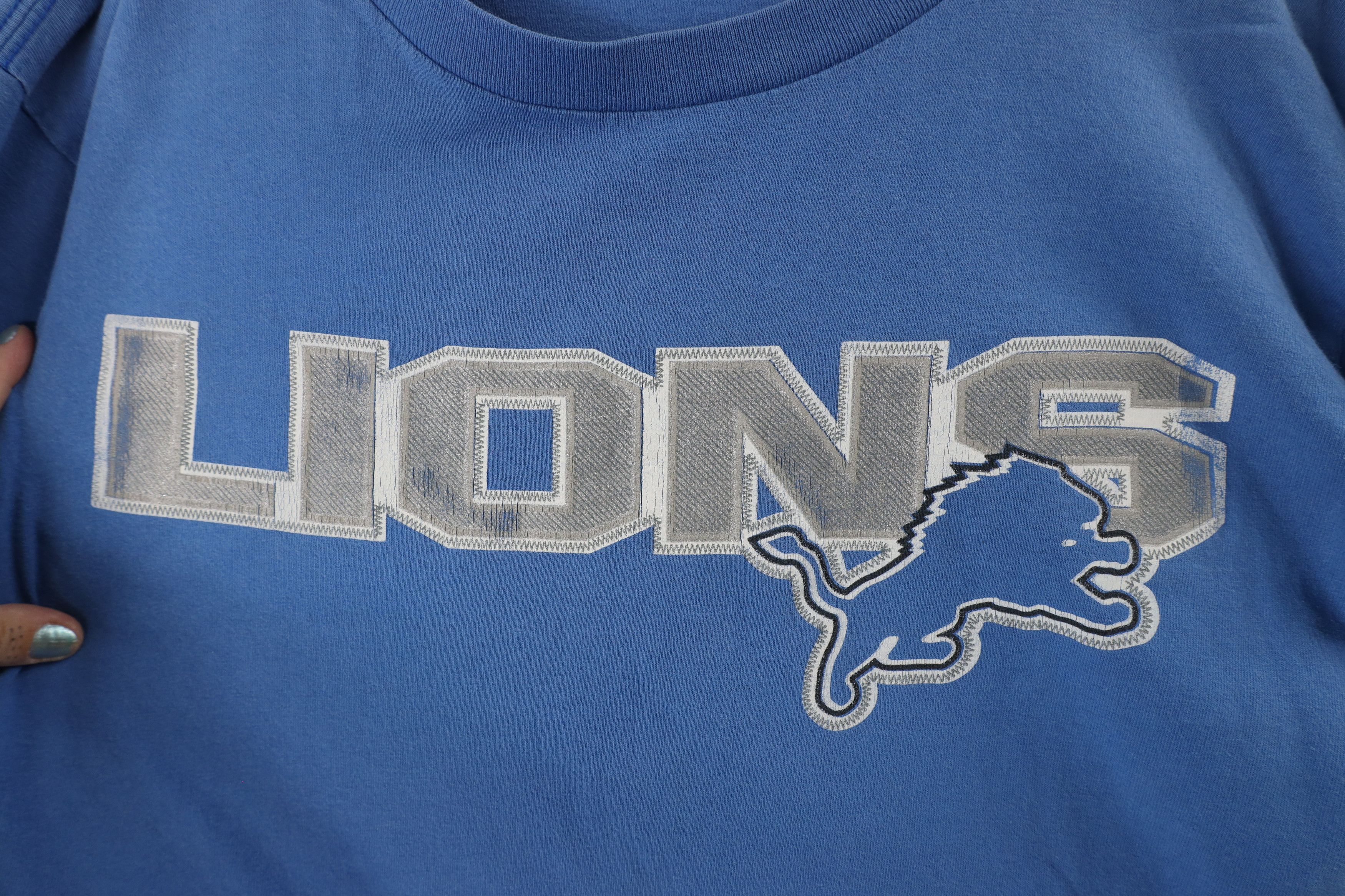 Vintage Vintage 2004 Detroit Lions Football Long Sleeve T-Shirt Size US M / EU 48-50 / 2 - 6 Thumbnail