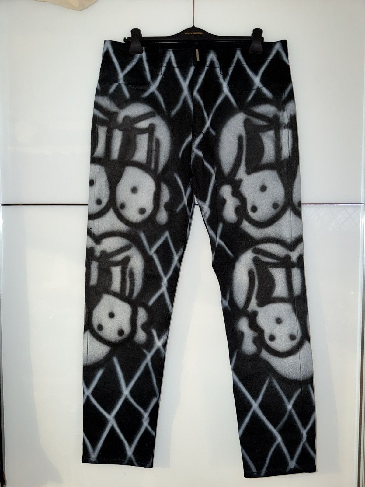Chito × Givenchy Givenchy x Chito Graffiti Stretch Slim Fit Jeans Size US 36 / EU 52 - 3 Thumbnail