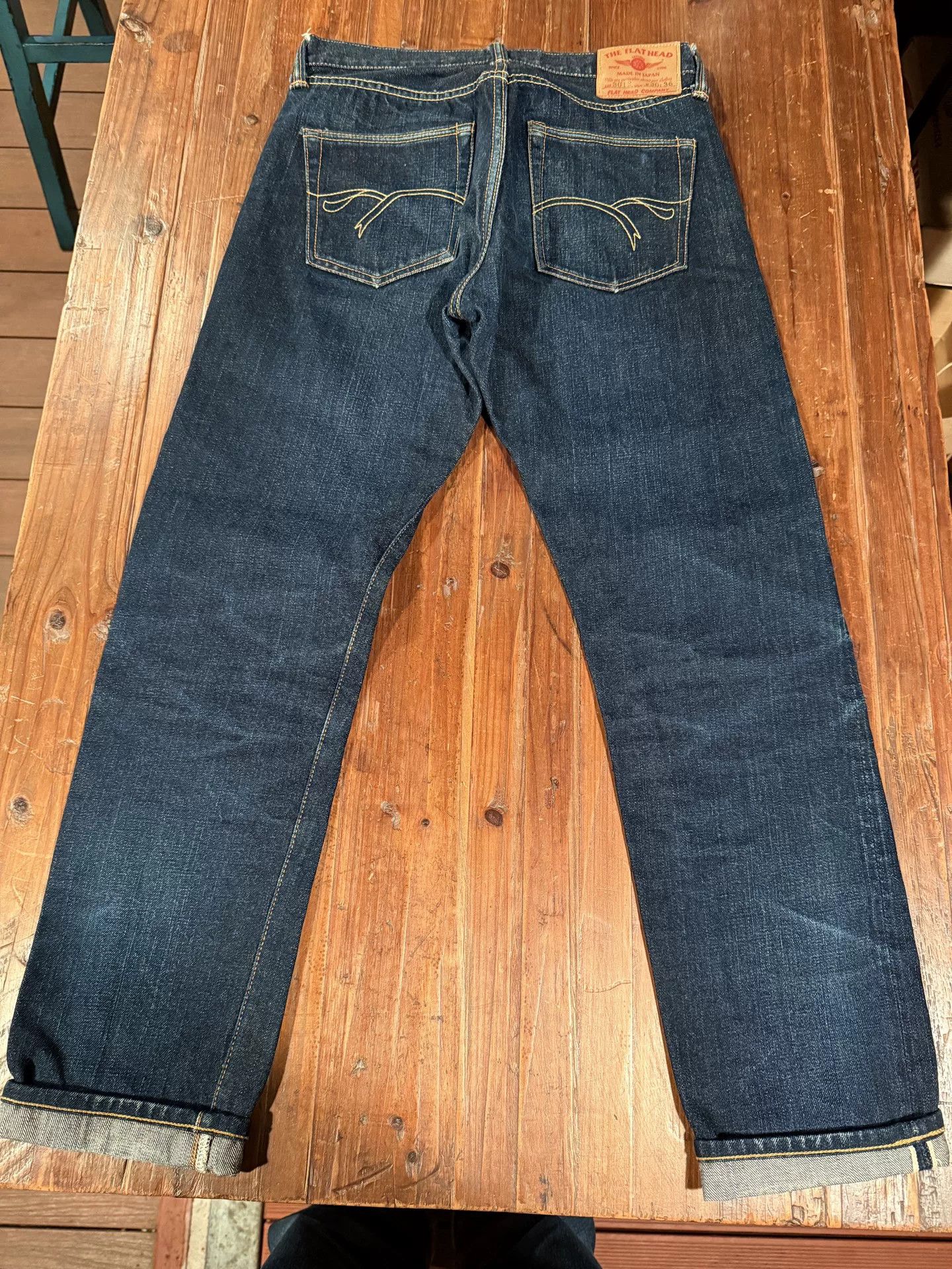 Other Flat Head 3012 Raw Denim Jeans Size US 30 / EU 46 - 2 Thumbnail