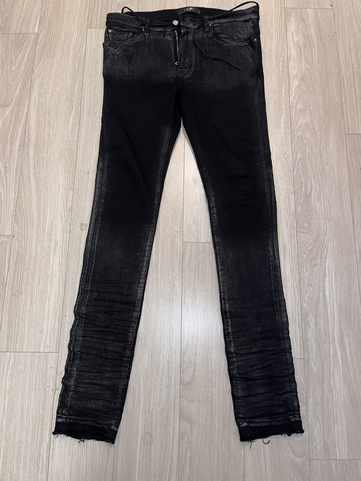 image of Amiri Denim Jeans in Black, Men's (Size 32)