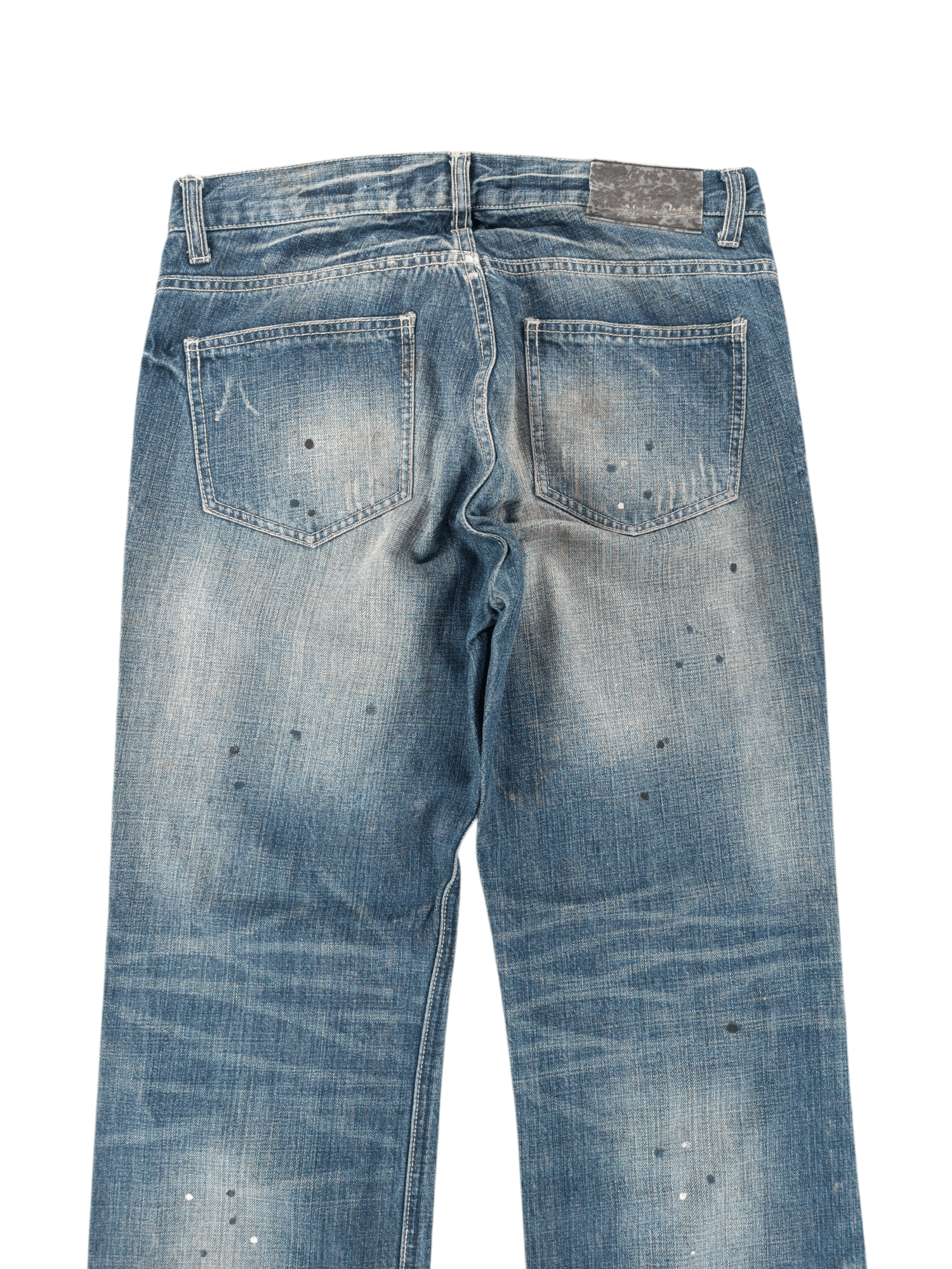If Six Was Nine × Japanese Brand × Jean 🔥 VTG FLARED 🔥 Japanese Nylaus Rare Design Jeans Size US 30 / EU 46 - 10 Thumbnail