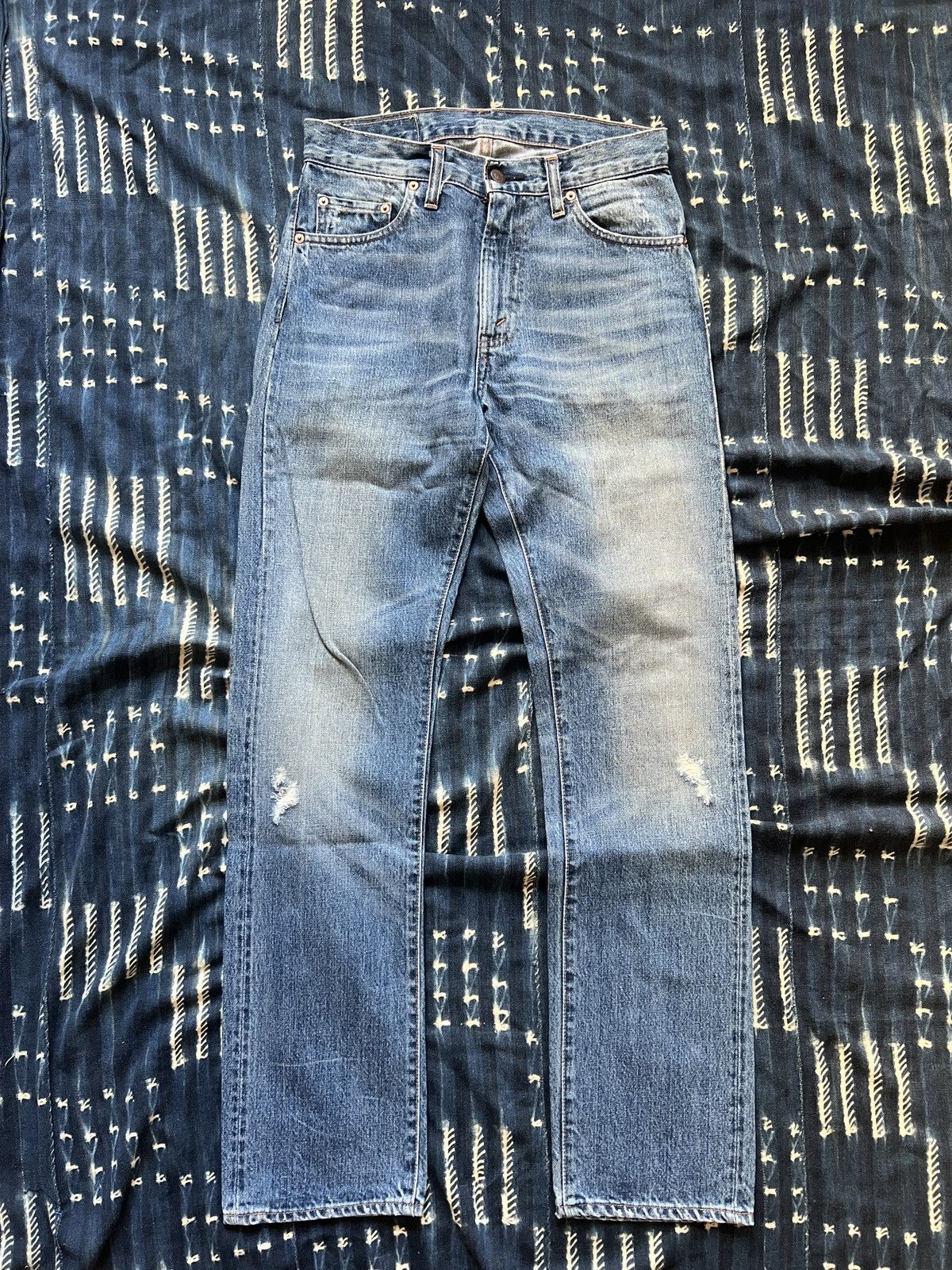 Levi's Levis Big E 505 Selvedge Denim Jeans – Made in USA Size US 30 / EU 46 - 1 Thumbnail