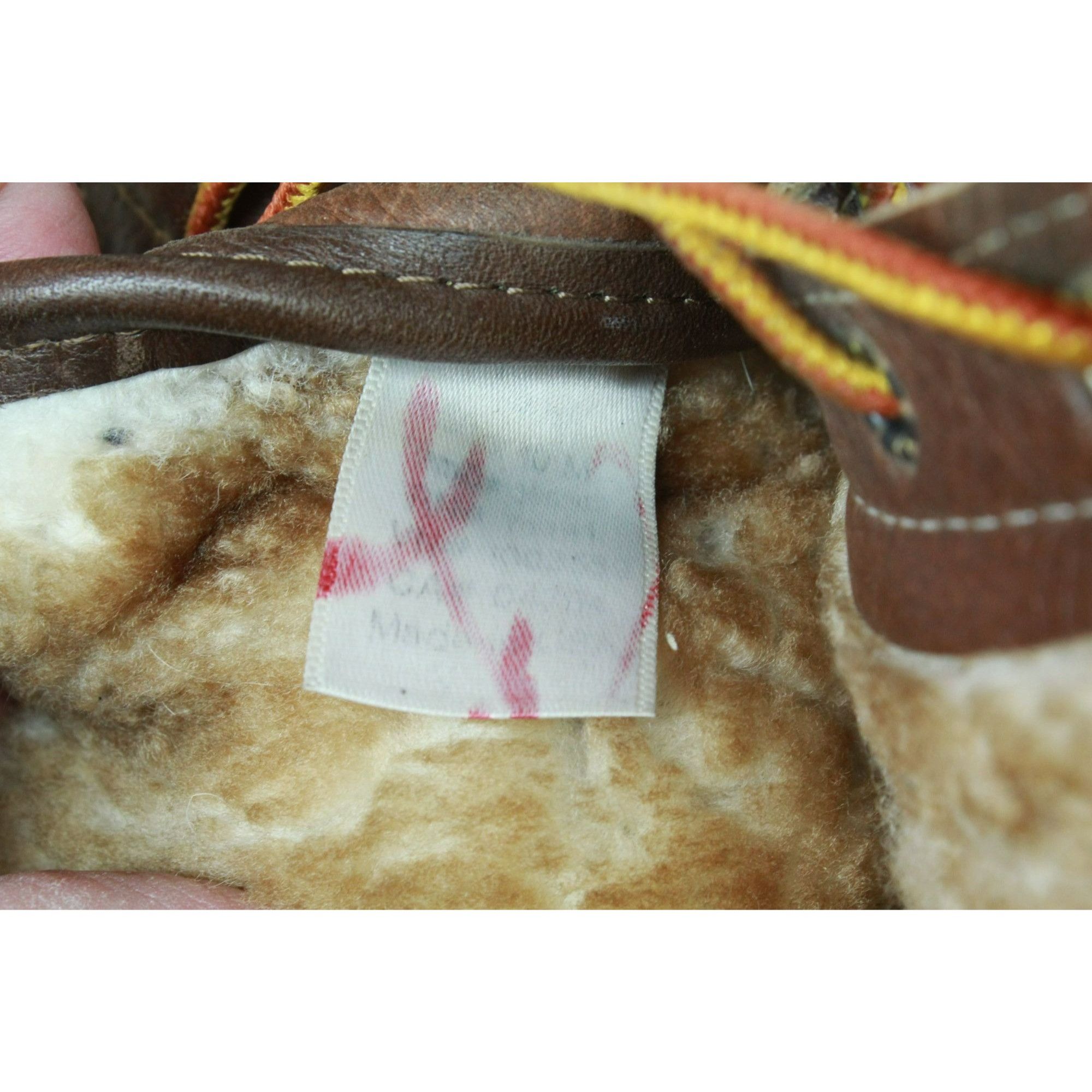 L.L. Bean × Leather LL Bean Leather Shearling Lined Insulated Duck Boots 10 M Size US 10 / IT 40 - 8 Thumbnail