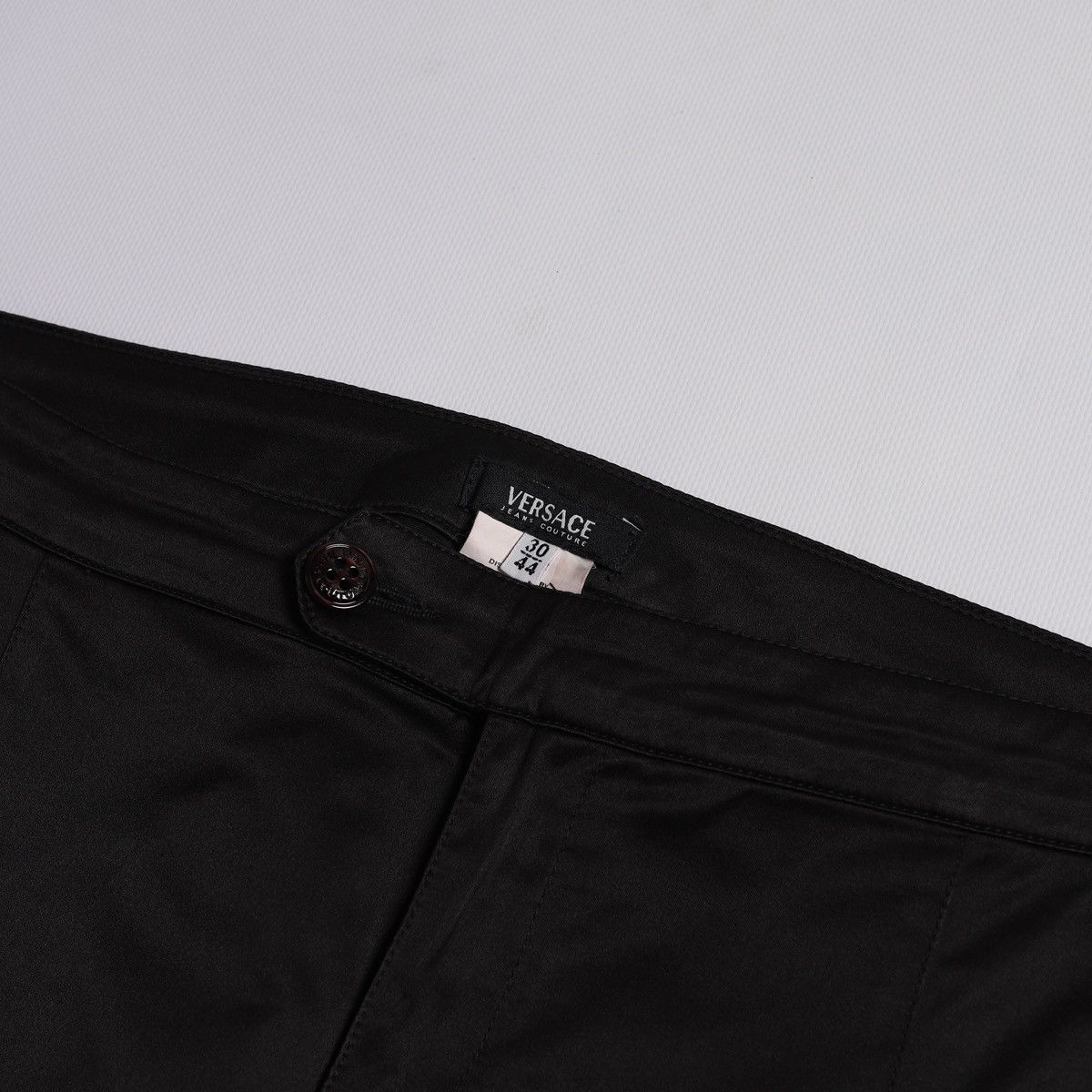 Versace Jeans Couture Versace Jeans Couture Nylon Vintage Pants Trousers Black Size 30" / US 8 / IT 44 - 6 Thumbnail