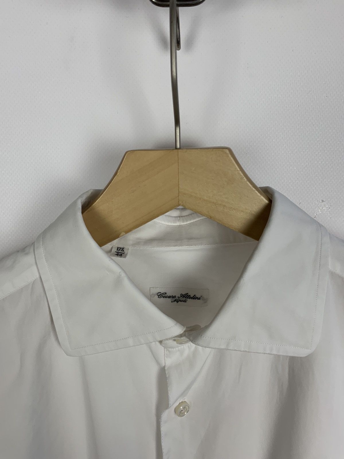 Cesare Attolini Cesare Attolini Napoli Classic Formal Dress Shirt Size 44 Size US S / EU 44-46 / 1 - 4 Thumbnail