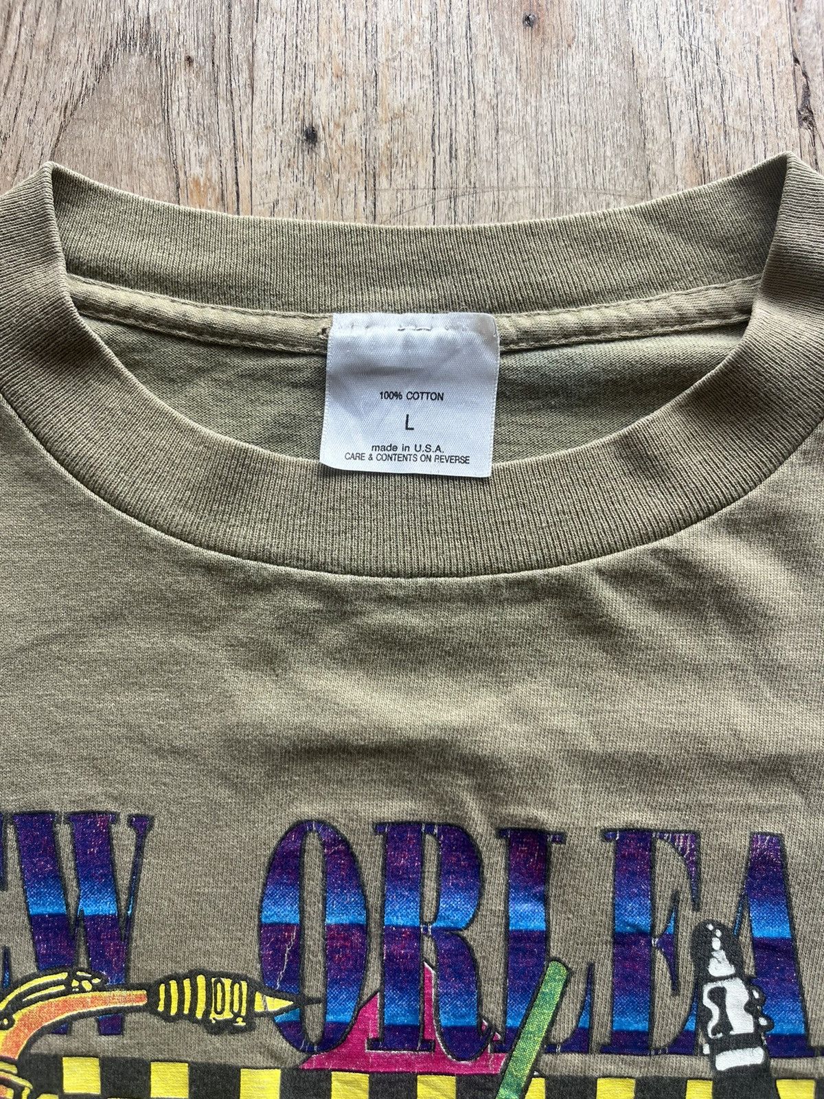Vintage Vintage NEW ORLEANS Have Fun French Quarter 90’s Tshirt Size US L / EU 52-54 / 3 - 4 Thumbnail