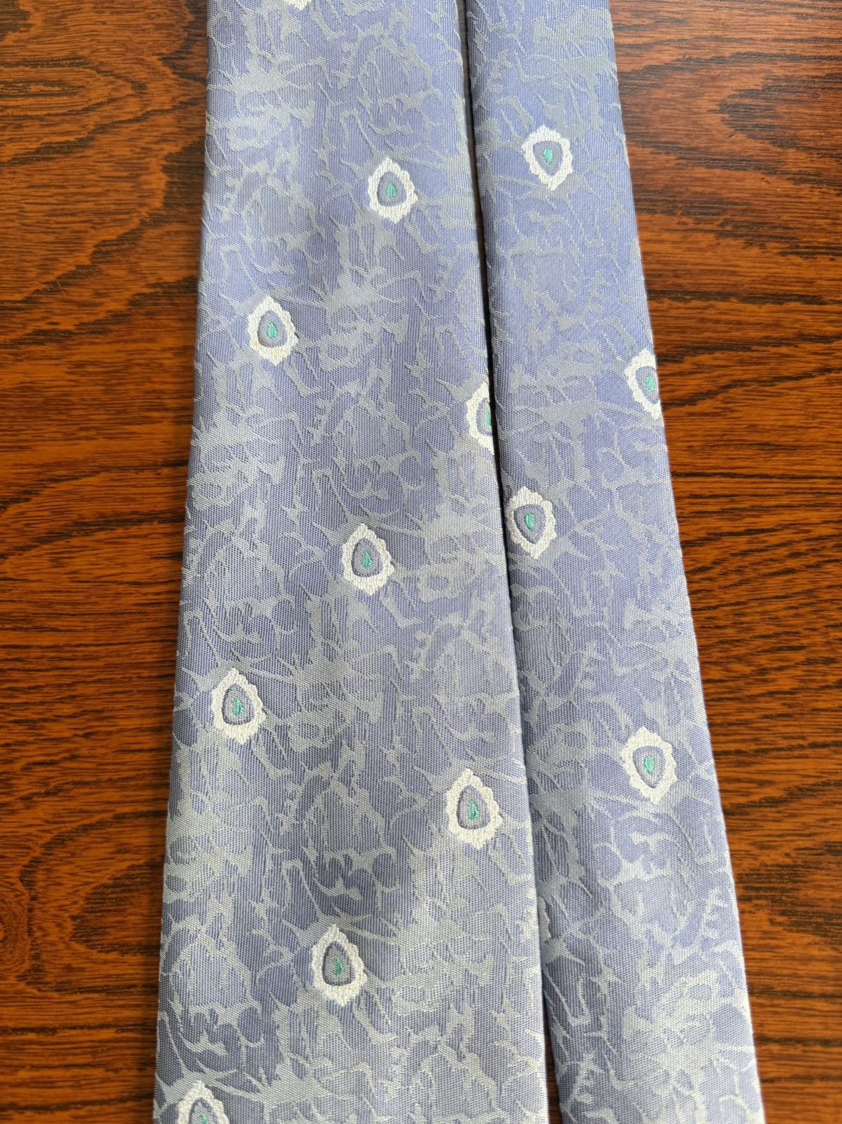 Other MARUMI Light purple Abstract Pattern Silk Tie Japan Size ONE SIZE - 3 Thumbnail