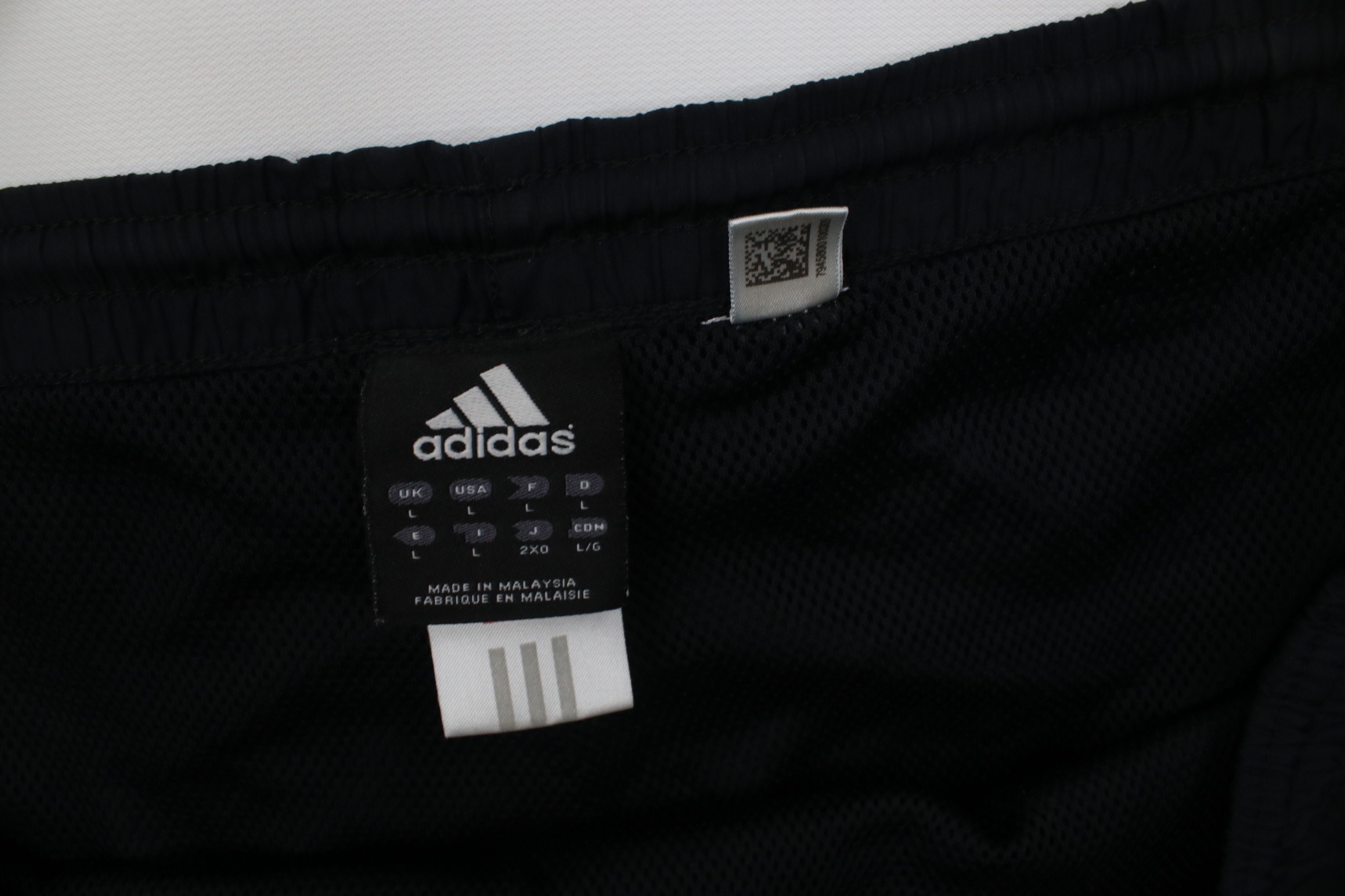 Adidas Vintage Y2K 2005 Adidas Lined Wide Leg Windbreaker Pants Size US 36 / EU 52 - 11 Thumbnail