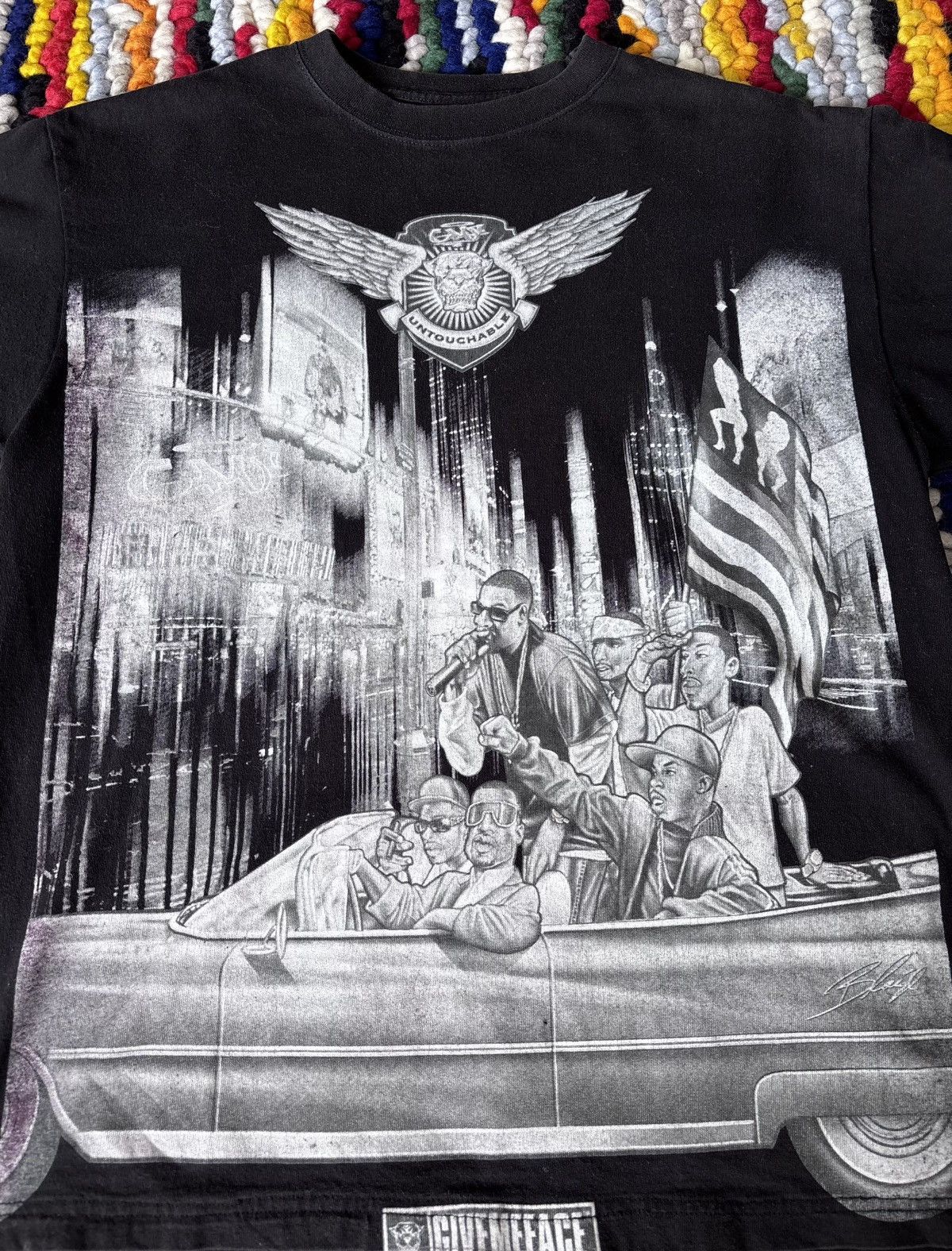 Rap Tees Vintage Rap Tee Shirt Give Me Face Brand Size US L / EU 52-54 / 3 - 2 Thumbnail