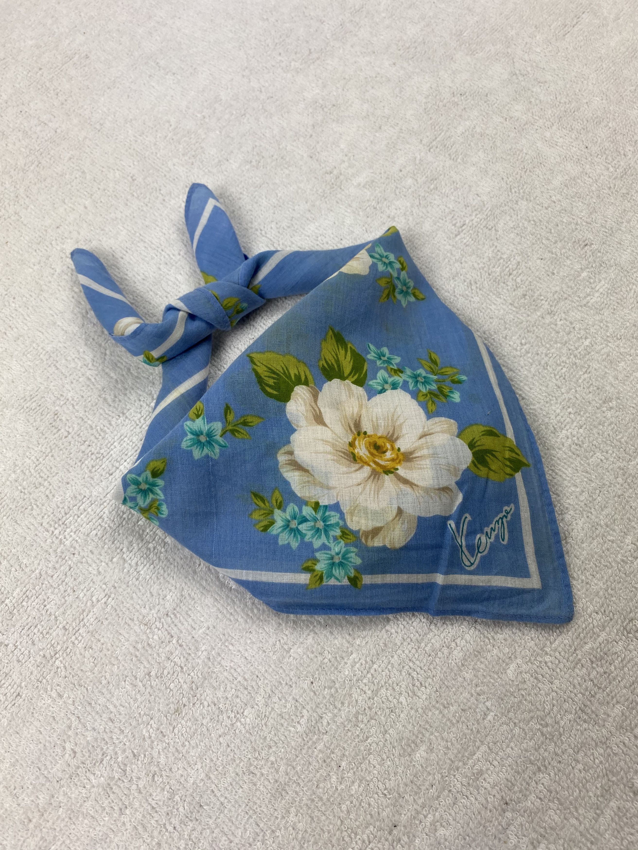 Kenzo × Vintage Kenzo Handkerchief / Bandana / Neckerchief Size ONE SIZE - 1 Thumbnail