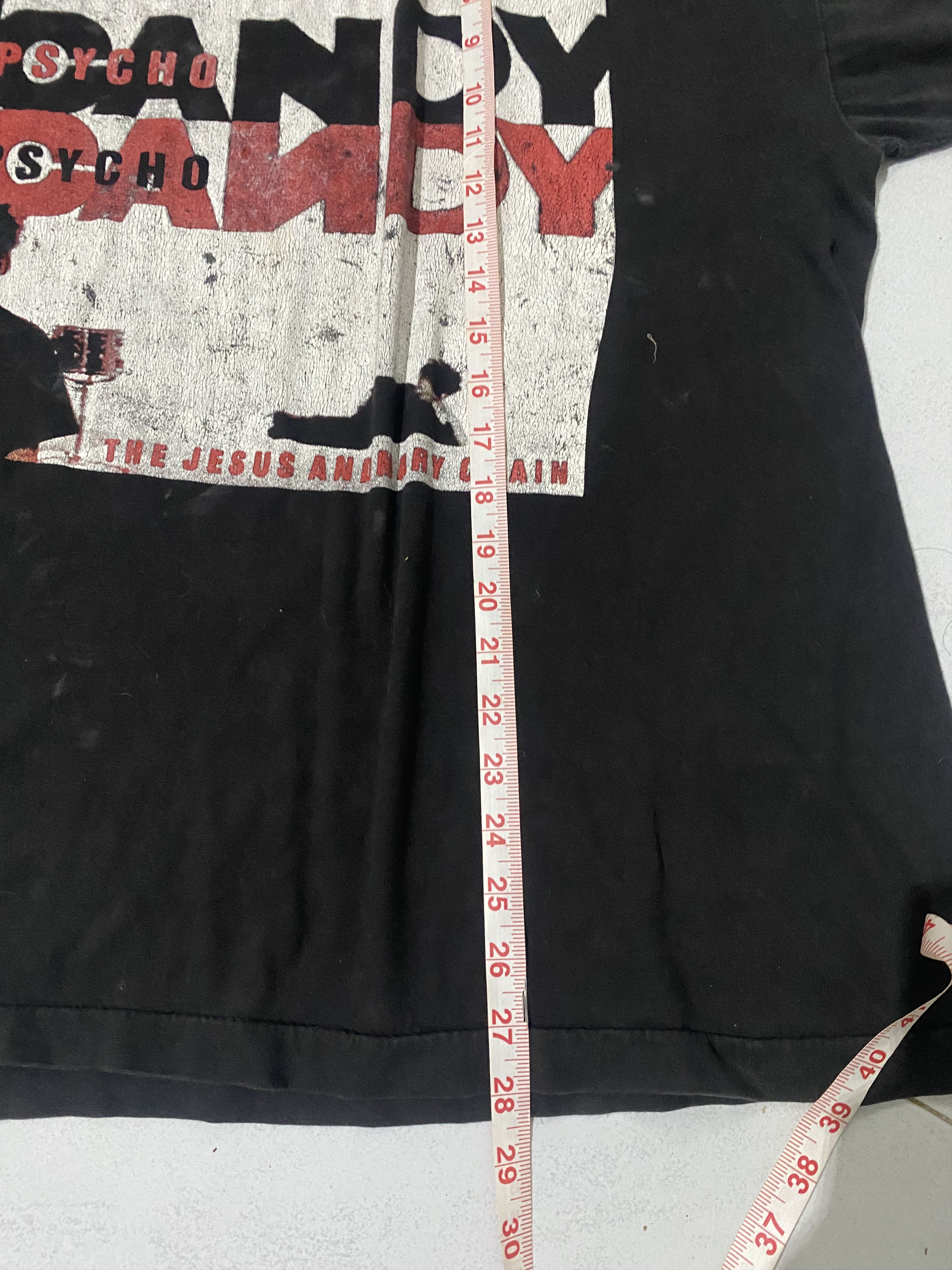 Band Tees Vintage 90s 80s the Jesus and Mary Chain psycho candy shirt Size US XL / EU 56 / 4 - 5 Thumbnail
