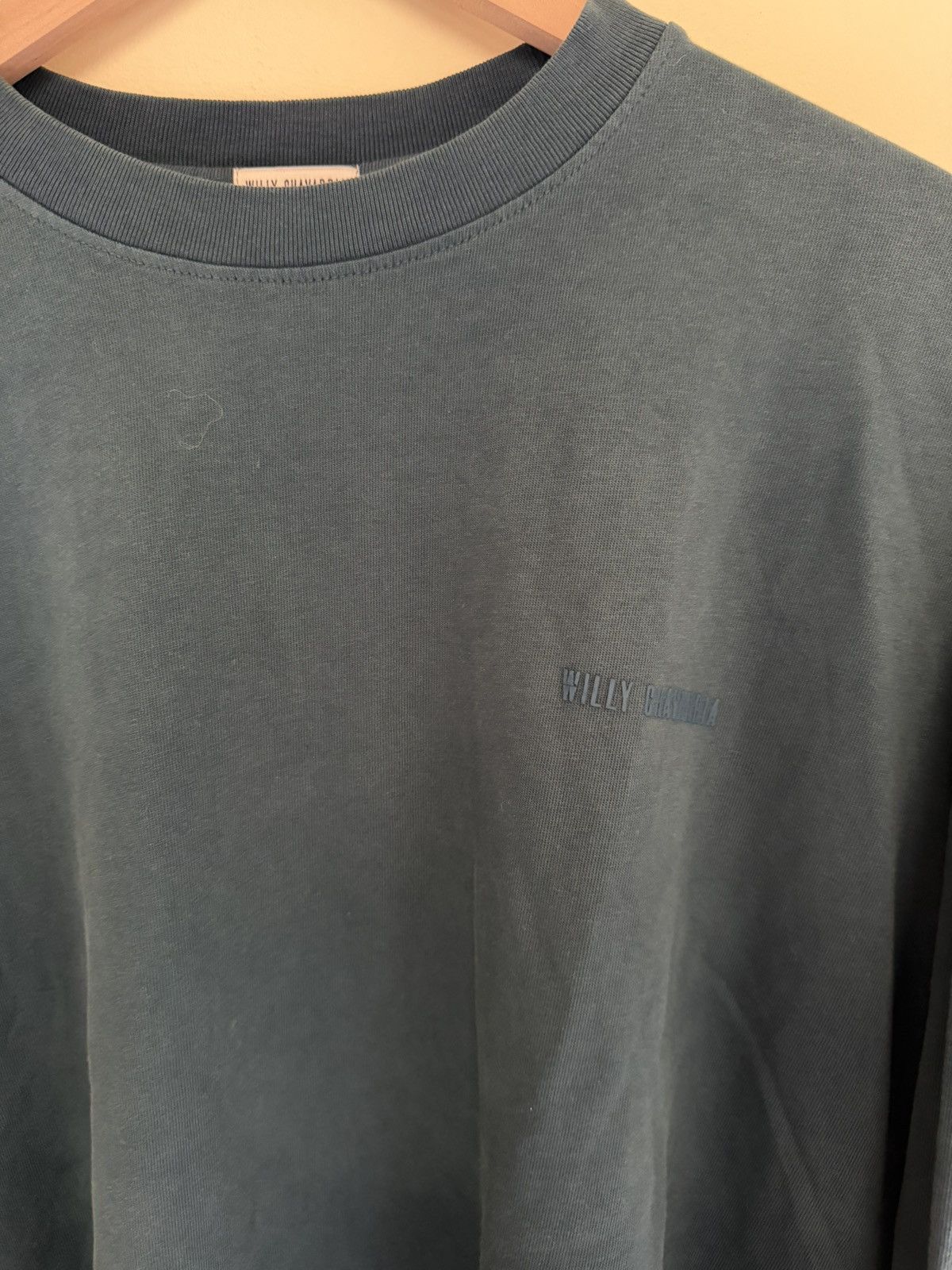 Willy Chavarria Willy Chavarria Long Sleeve Logo Tee Size US L / EU 52-54 / 3 - 2 Thumbnail