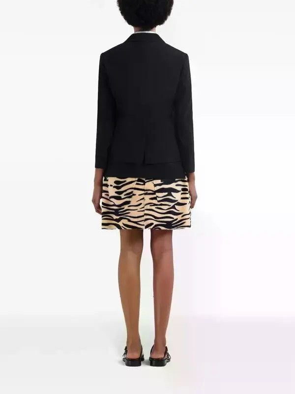 Marni o1w1db10326 Virgin Wool Blazer in Black Size L / US 10 / IT 46 - 4 Thumbnail