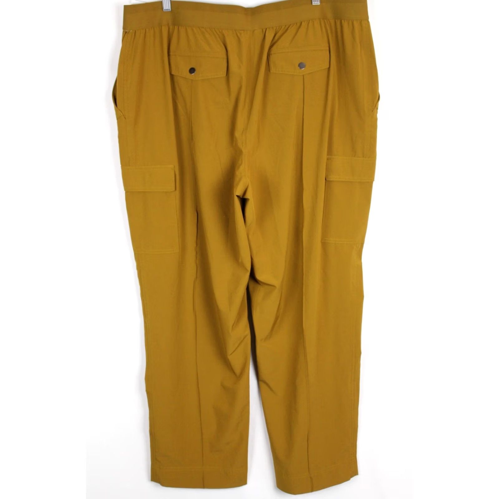 Athleta Athleta Women's Vienna Cargo Pants Track Pants 22 Regular Brass 988133 Size 40" / US 18 - 2 Thumbnail