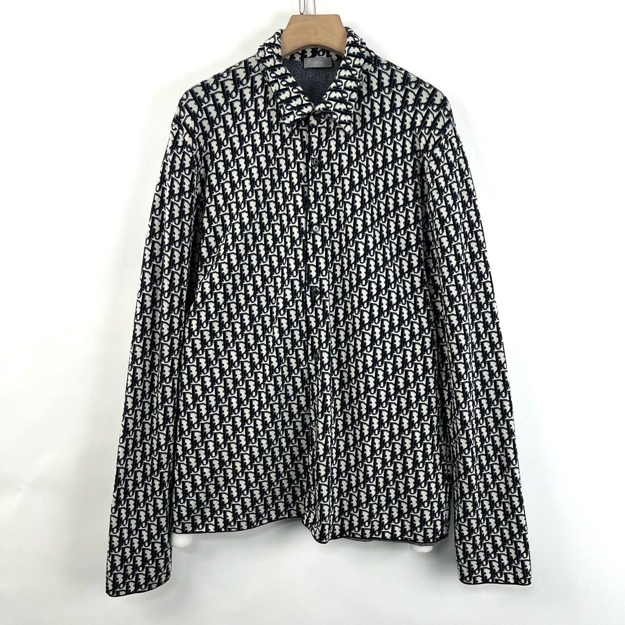 Dior Dior Monogram Logo Knit Shirt Size US S / EU 44-46 / 1 - 1 Thumbnail