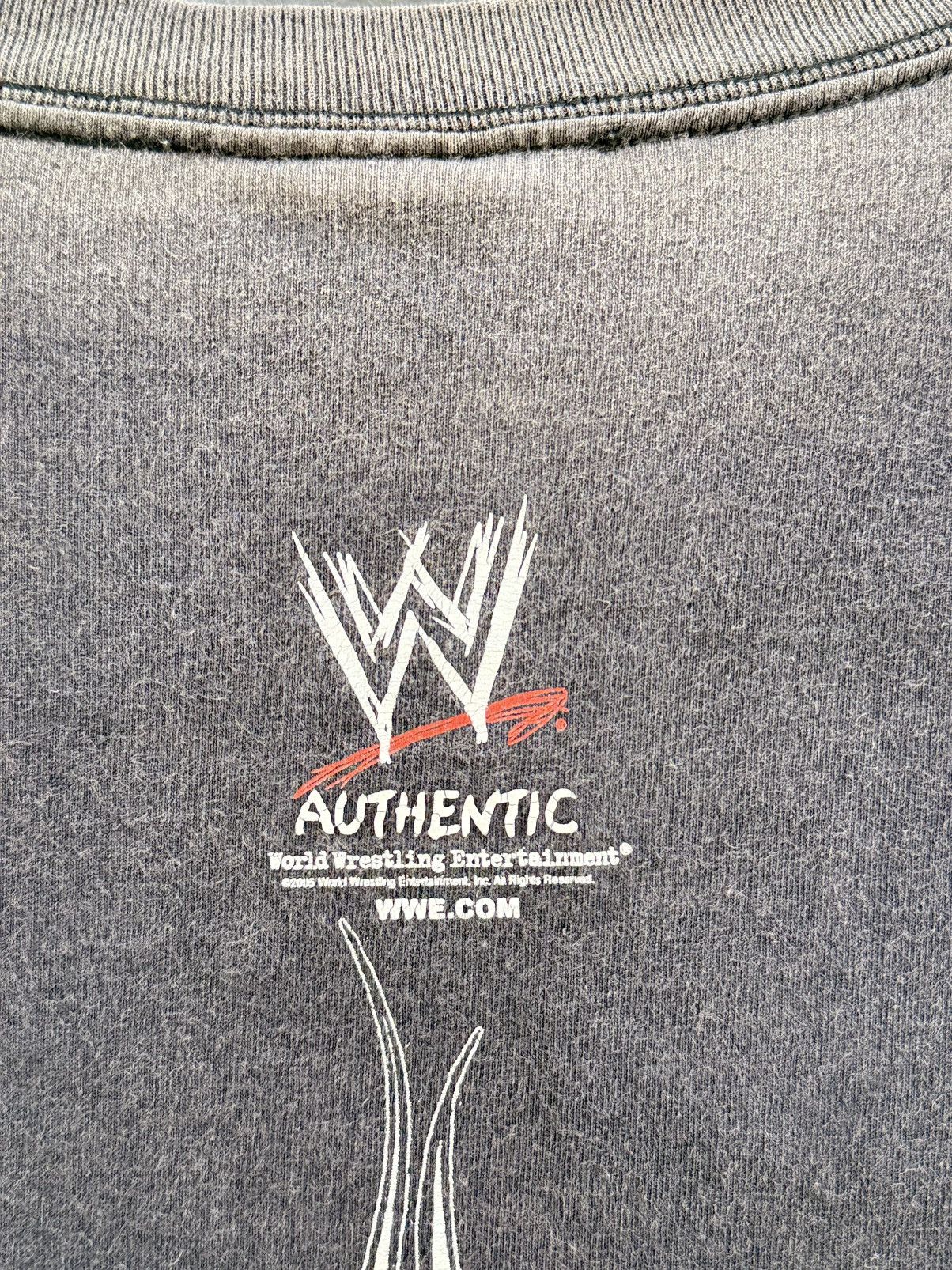 WWF Thrashed Vintage Stone Cold Flame Wrestling Sun Faded Tee Size US L / EU 52-54 / 3 - 4 Thumbnail
