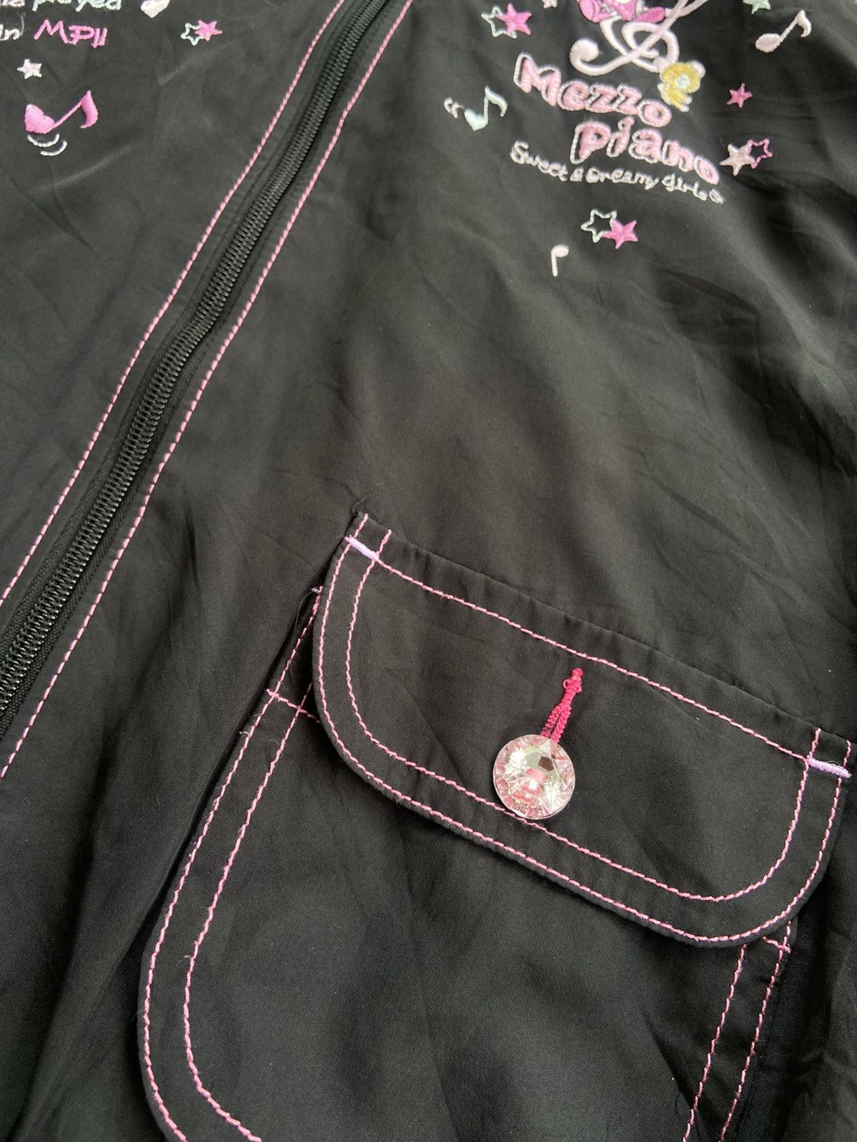Angel Blue 1990s Mezzo Piano - Sweet Dream Girls Liner Jacket Size US S / EU 44-46 / 1 - 4 Thumbnail