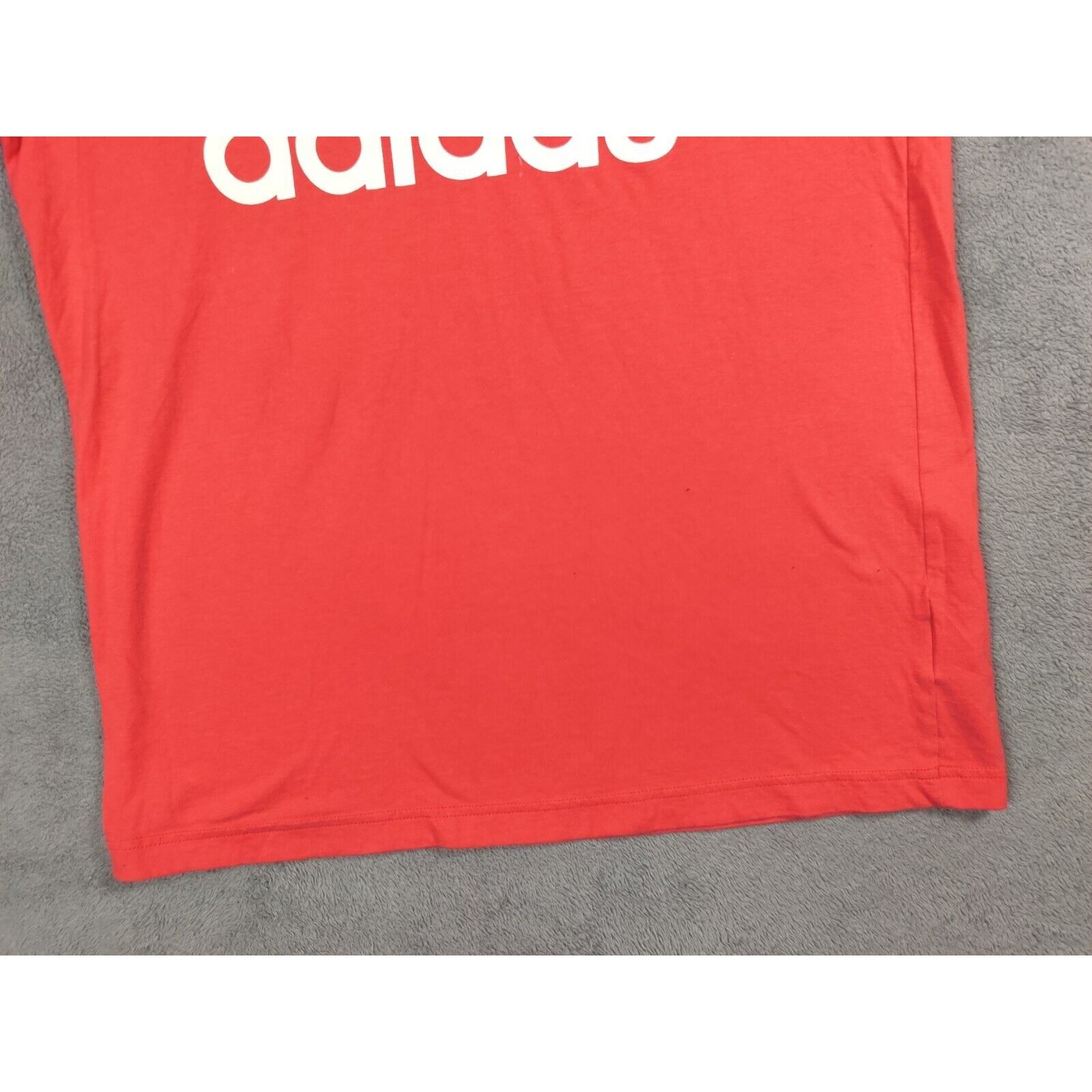 Adidas Adidas Shirt Adult Mens Large Red White 3 Striped Spell Out Size US L / EU 52-54 / 3 - 4 Thumbnail