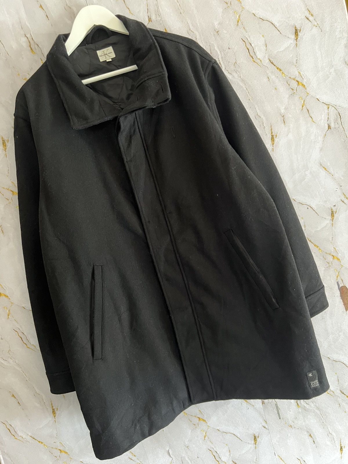 Calvin Klein Calvin Klein Long Jacket Designer Minimalist Outerwear Size US L / EU 52-54 / 3 - 6 Thumbnail
