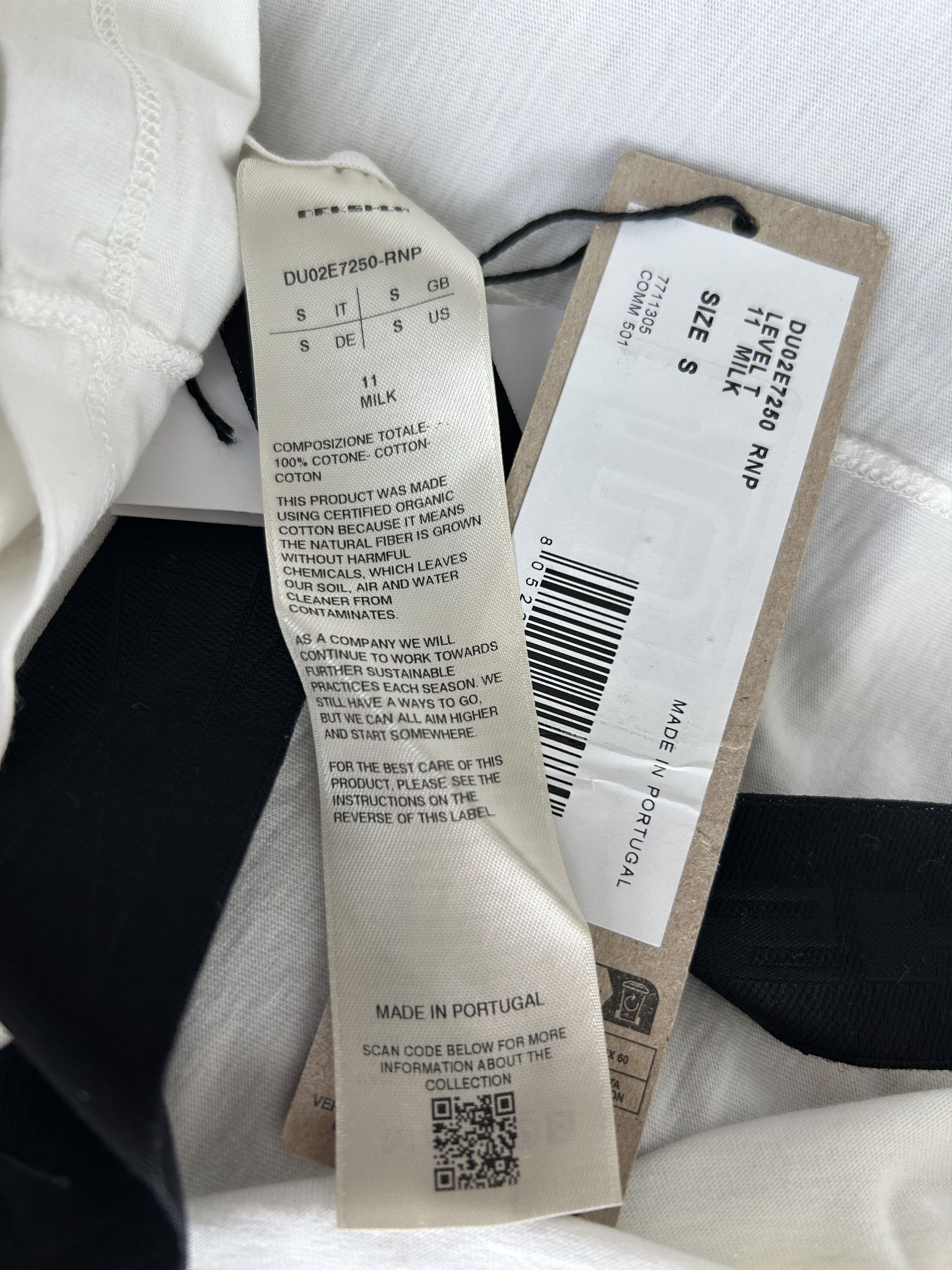 Rick Owens Rick Owens White Level T-Shirt Size US L / EU 52-54 / 3 - 3 Thumbnail