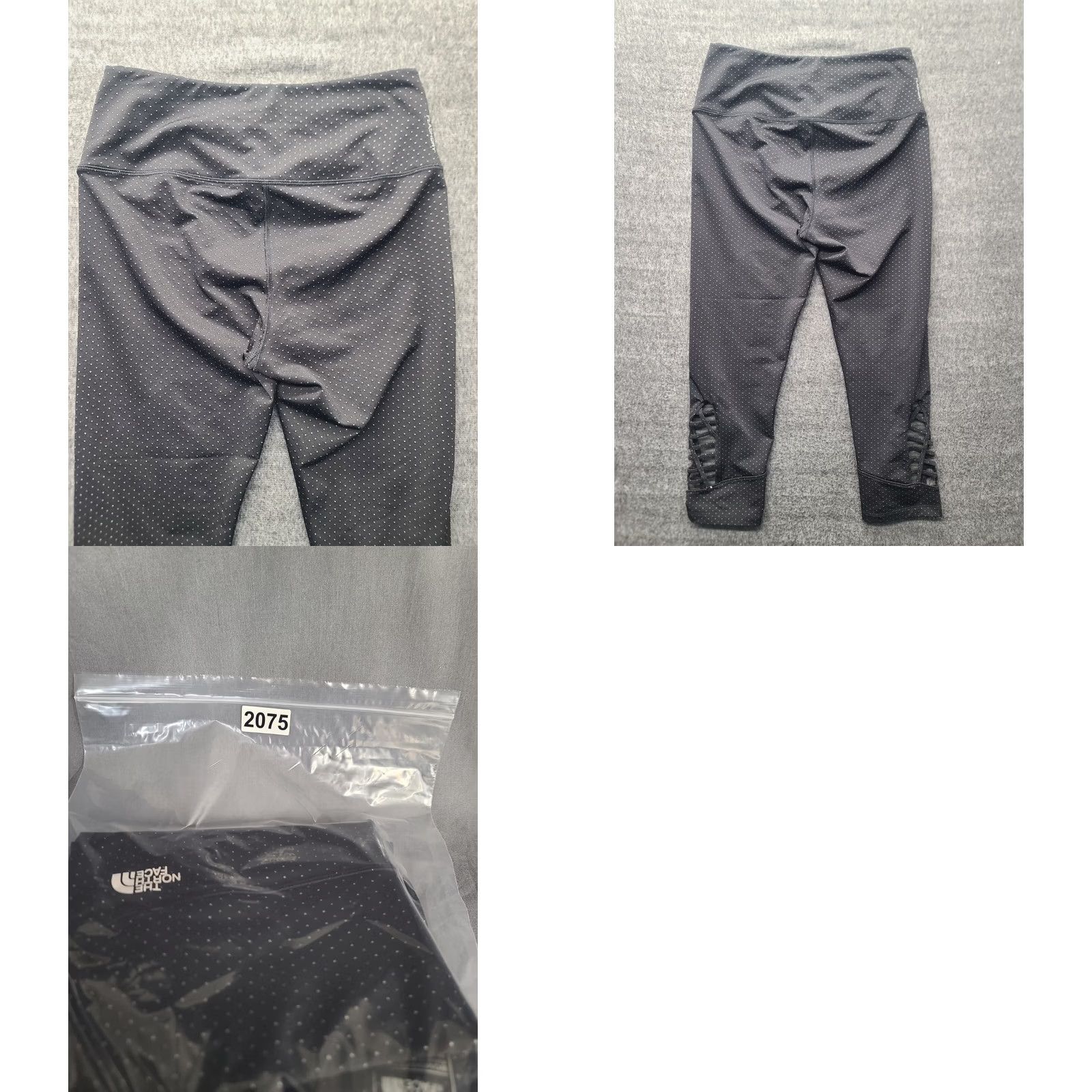 The North Face The North Face Leggings Womens L Black Polka Dot Athleisure Moisture Wicking Pockets Flashdry Yoga CrossFit Sleep? Size 36" / US 14 / IT 50 - 9 Thumbnail