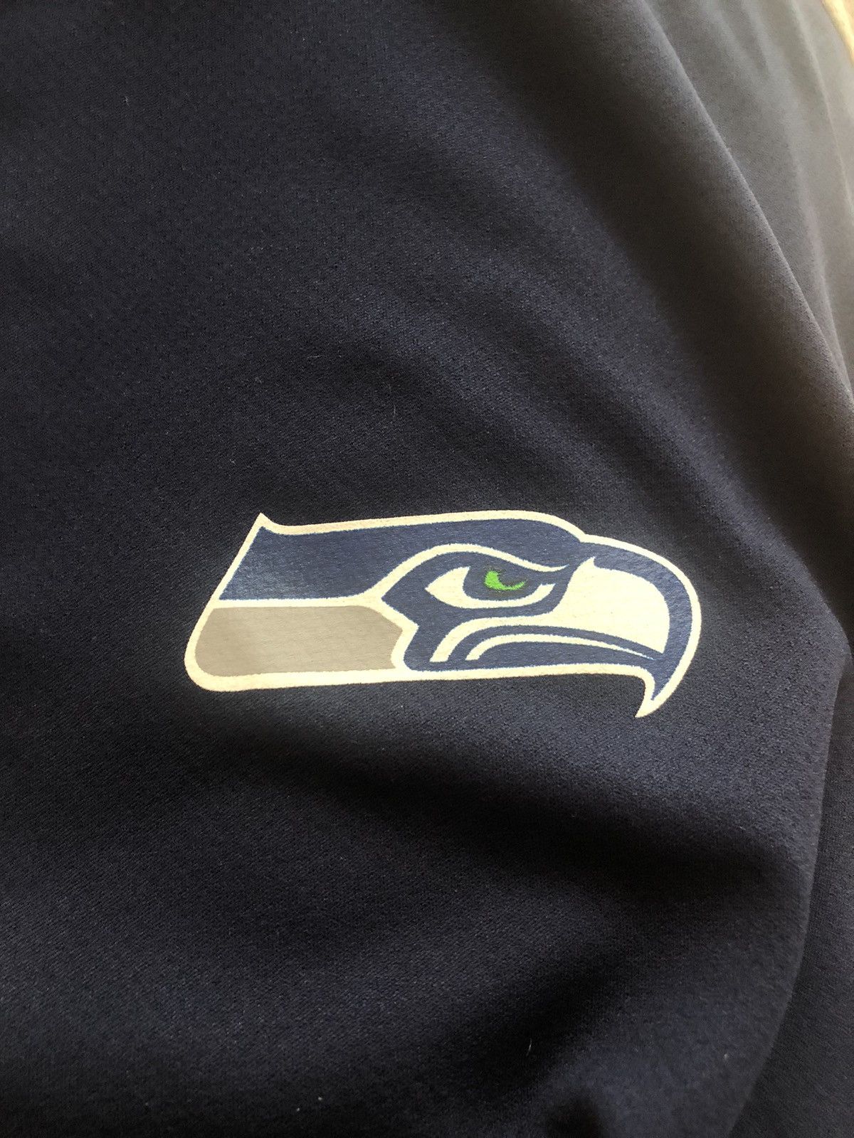 NFL VINTAGE SEATTLE SEAHAWKS NFL FOOTBALL ZIP SWEATSHIRT Size US XL / EU 56 / 4 - 2 Thumbnail