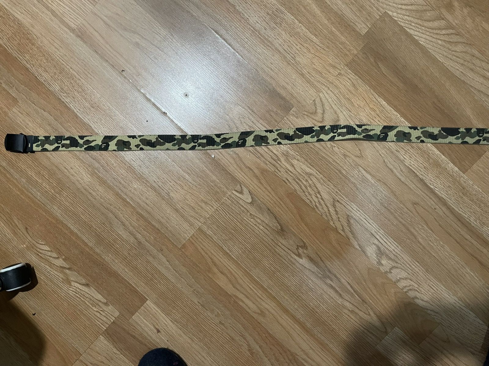 Bape A BATHING APE CANVAS WEB BELT Size 32 - 3 Thumbnail