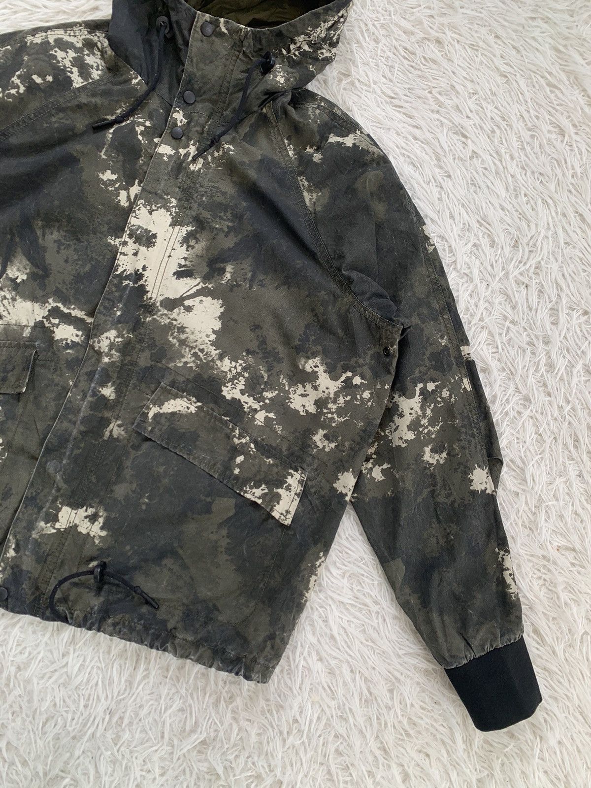 Zara Zara Stains Art Jacket Hoodie Size US M / EU 48-50 / 2 - 4 Thumbnail