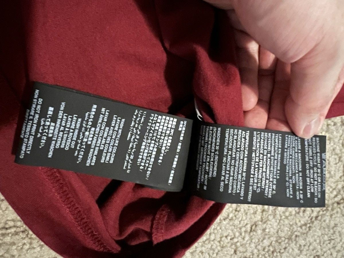 Palm Angels Palm Angels x End Clothing Burgundy Bear Tee Size US M / EU 48-50 / 2 - 5 Thumbnail