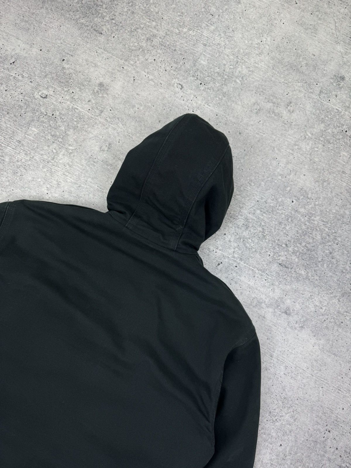 Carhartt Vintage Carhartt Active Jacket Black Denim Bomber Jacket M-L Size US L / EU 52-54 / 3 - 17 Thumbnail