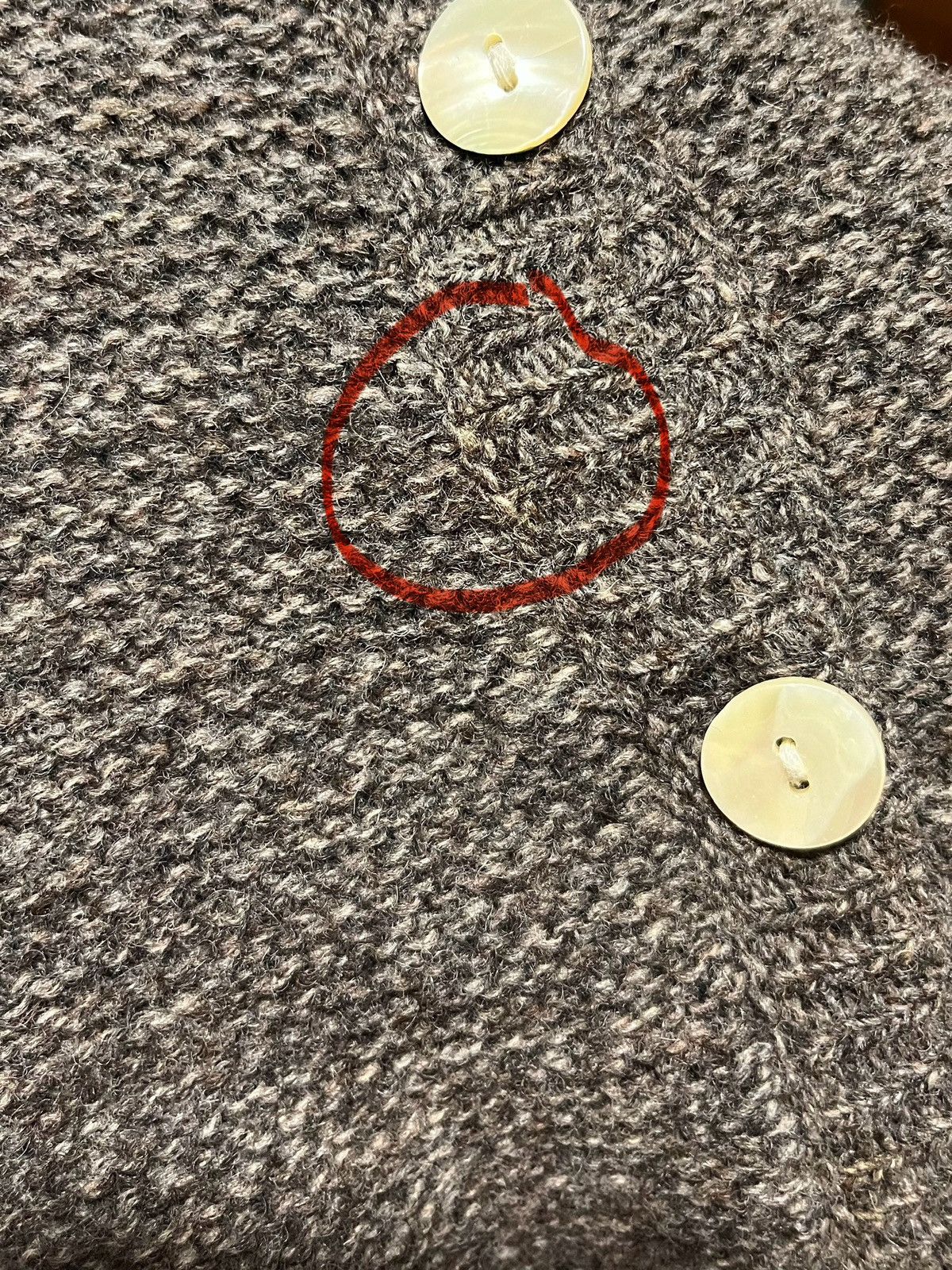 A.P.C. A.P.C. Rue Madame Paris Brown Cable Knit Wool Cardigan Size S / US 4 / IT 40 - 15 Thumbnail