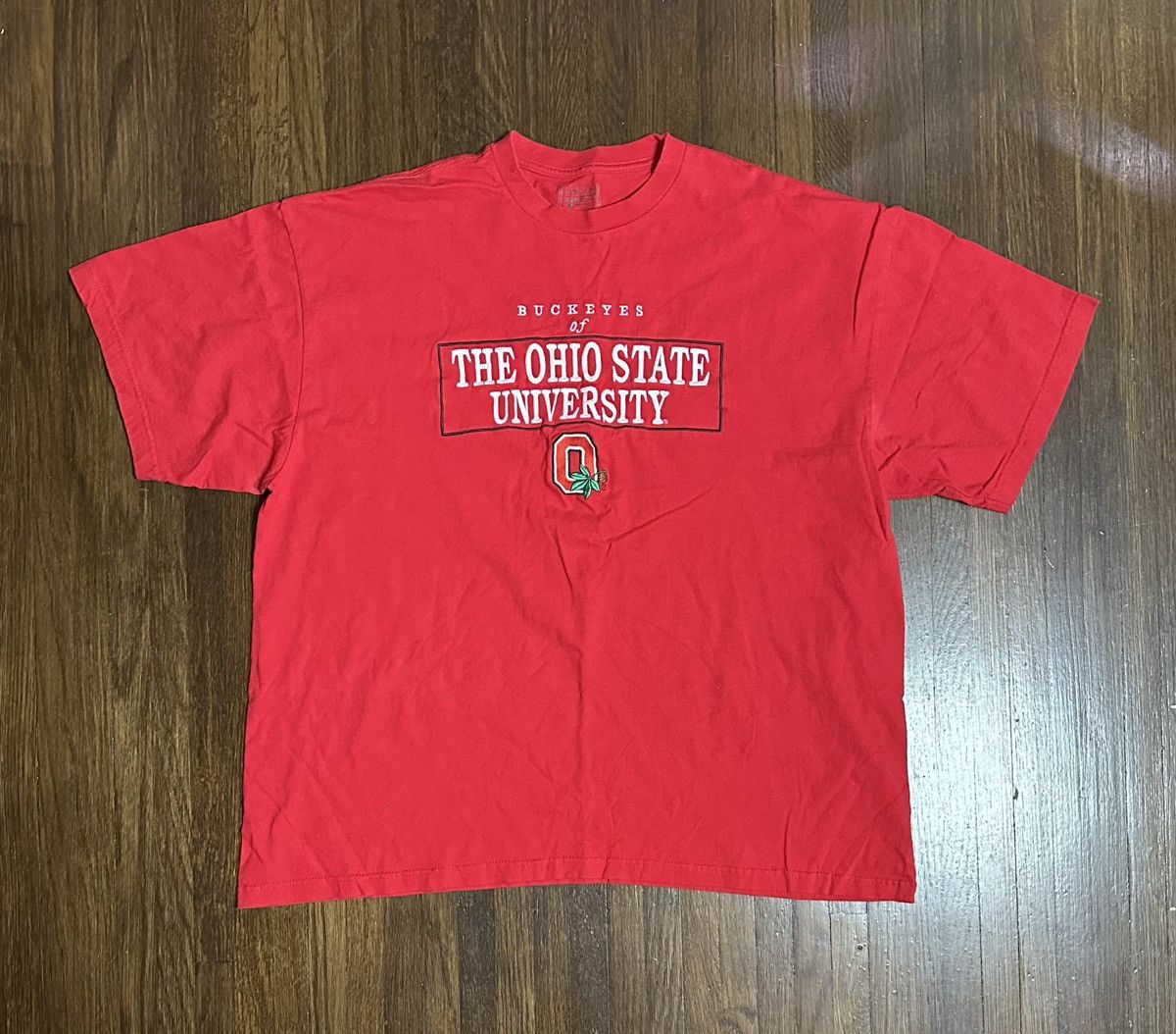 NCAA × Vintage Ohio State Oversized Stitched Shirt Size US XL / EU 56 / 4 - 1 Thumbnail