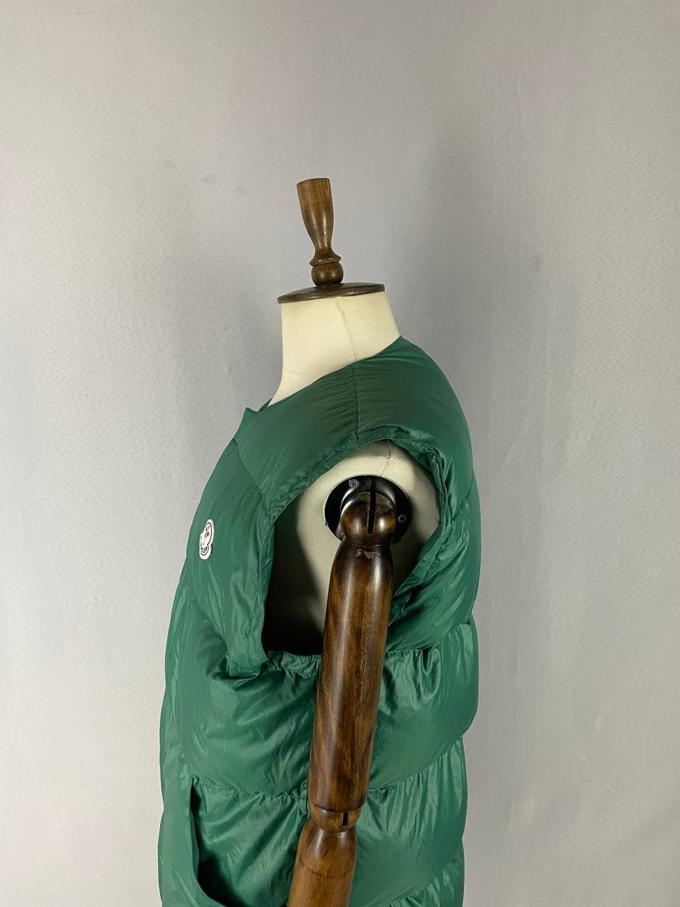 Moncler Moncler Down Vest Jacket Vintage Green 1990s Size US M / EU 48-50 / 2 - 7 Thumbnail