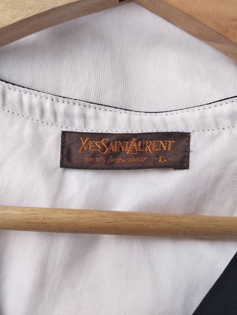 Yves Saint Laurent Vintage Yves Saint Laurent Men Homewear Short Sleeve Size US L / EU 52-54 / 3 - 4 Thumbnail