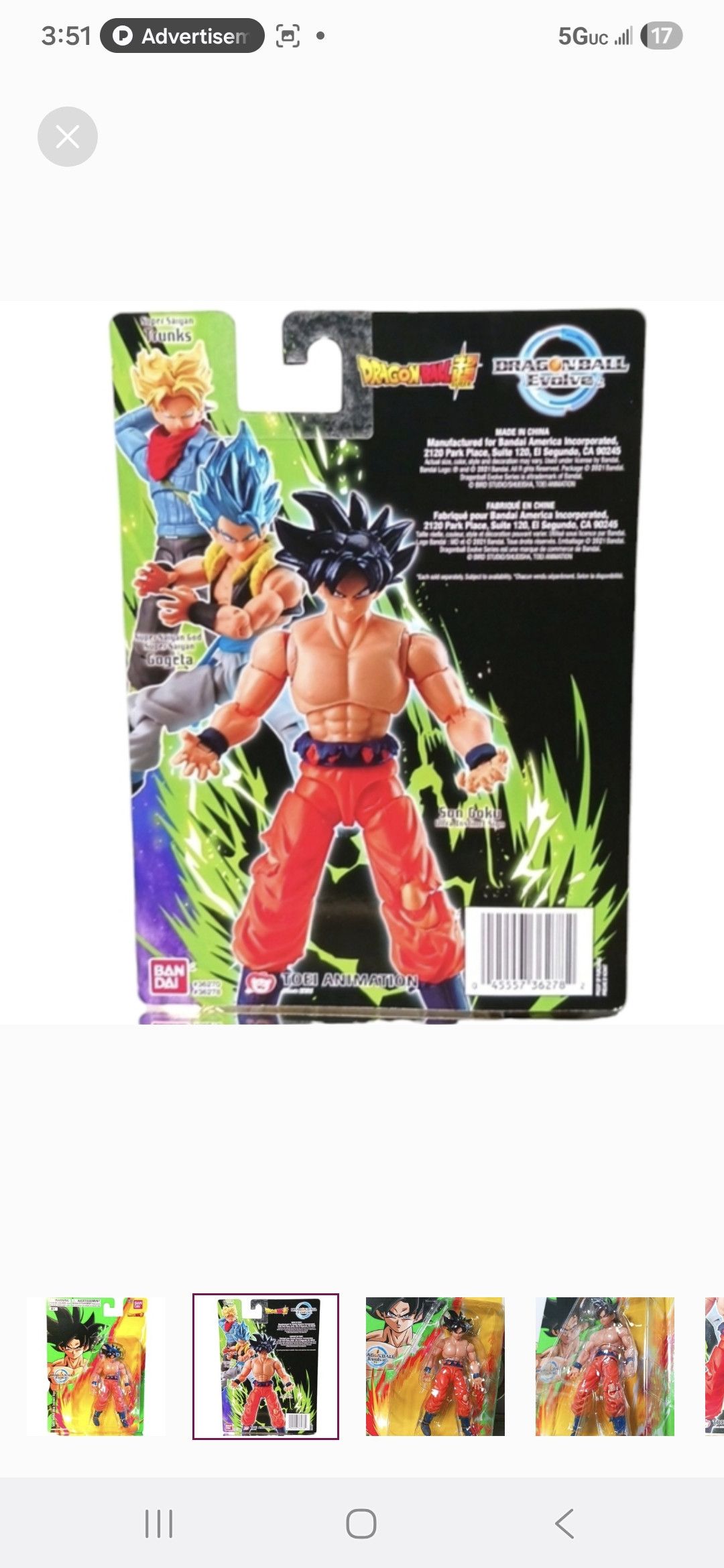 Other DragonBall Super-Son Goku Ultra Instinct Sign Size ONE SIZE - 3 Thumbnail