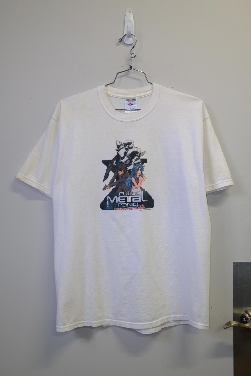Jerzees 00's Jerzees Full Metal Panic T-Shirt Size XL / US 12-14 / IT 48-50 - 1 Thumbnail