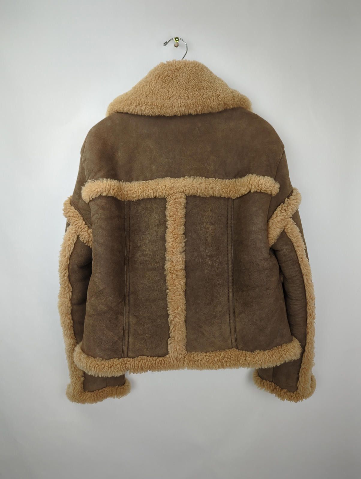 Burberry Prorsum RARE FW16 Sz IT 46 Sculptural Shearling Flight Bomber Jacket Size US S / EU 44-46 / 1 - 3 Thumbnail