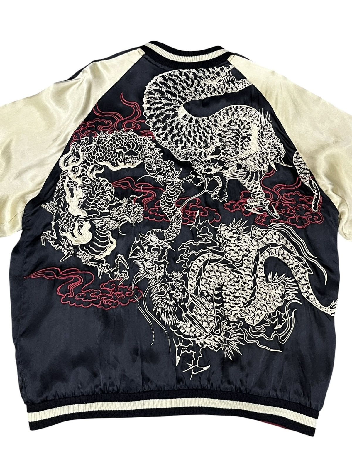 Dragonfly Reversible Sukajan Dragon Embroidery Jacket Size L Size US L / EU 52-54 / 3 - 15 Thumbnail